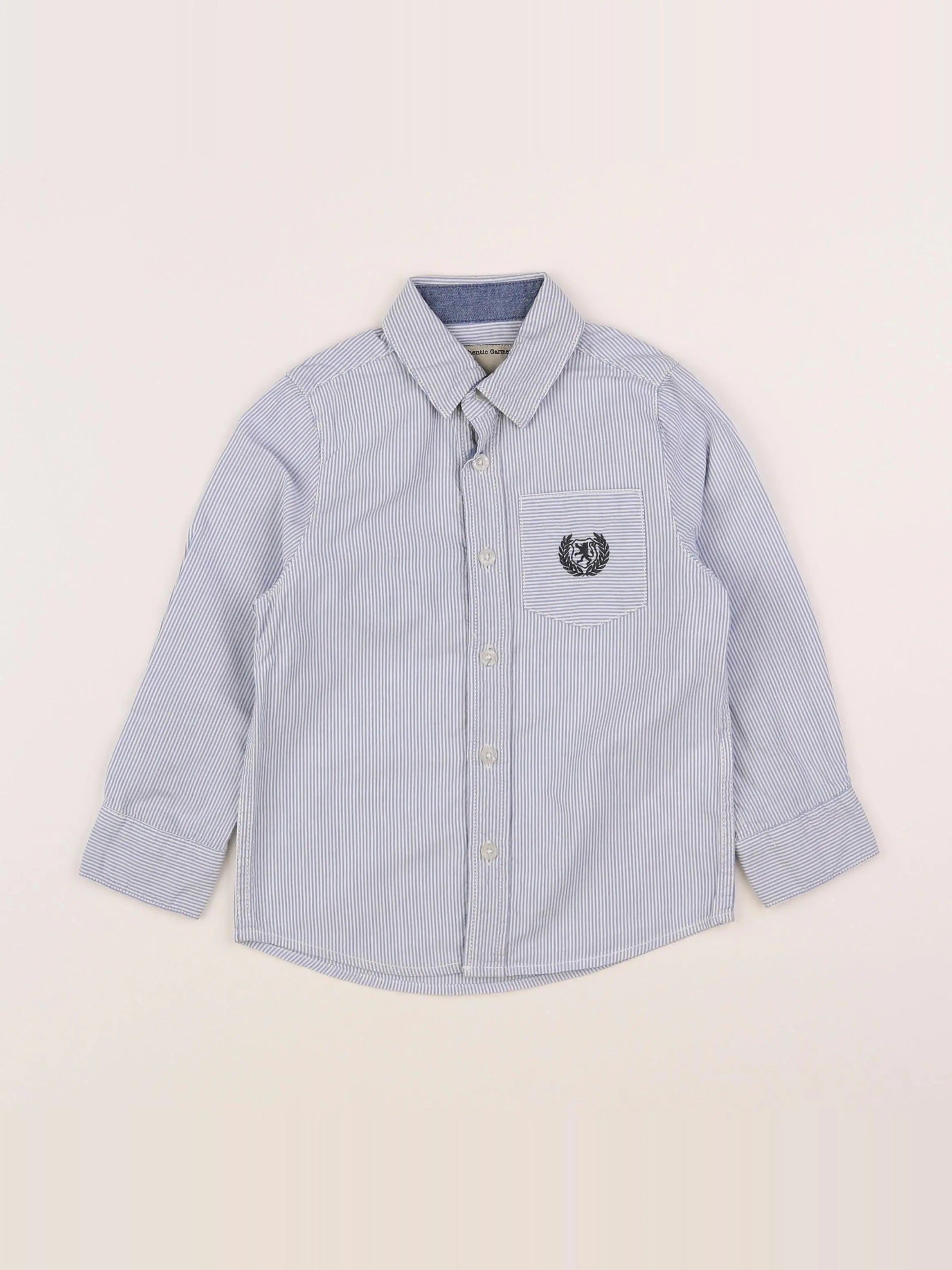 La Redoute - chemise bleu - 3 ans