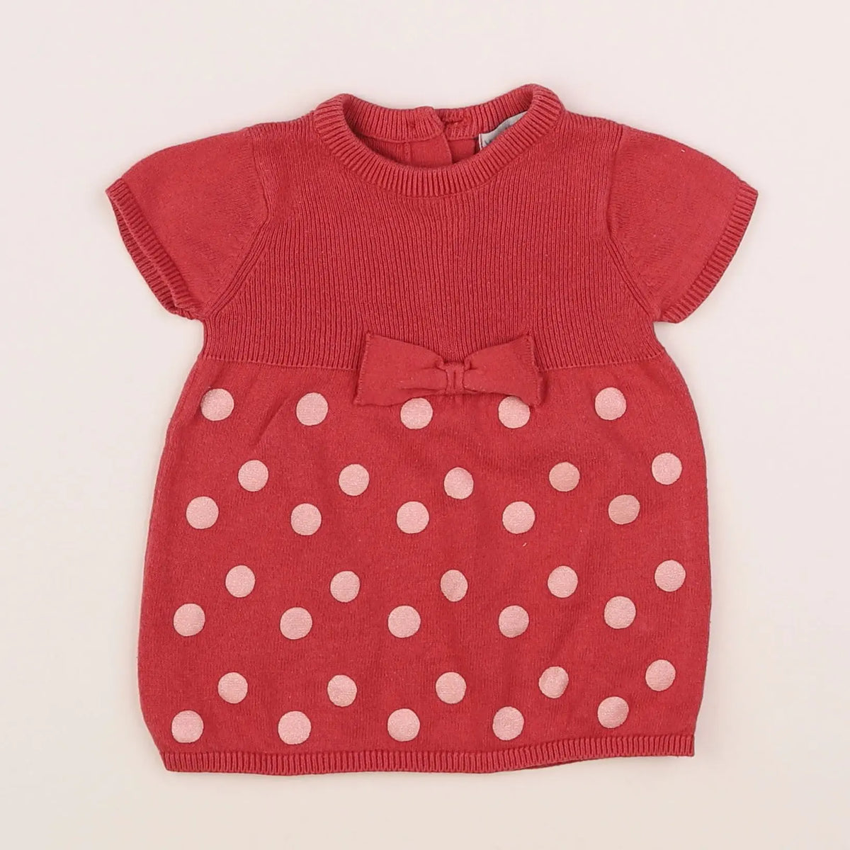 Vertbaudet - robe rose - 3 mois