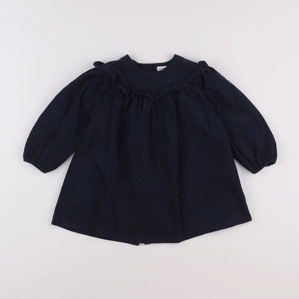 Vertbaudet - robe bleu - 2 ans