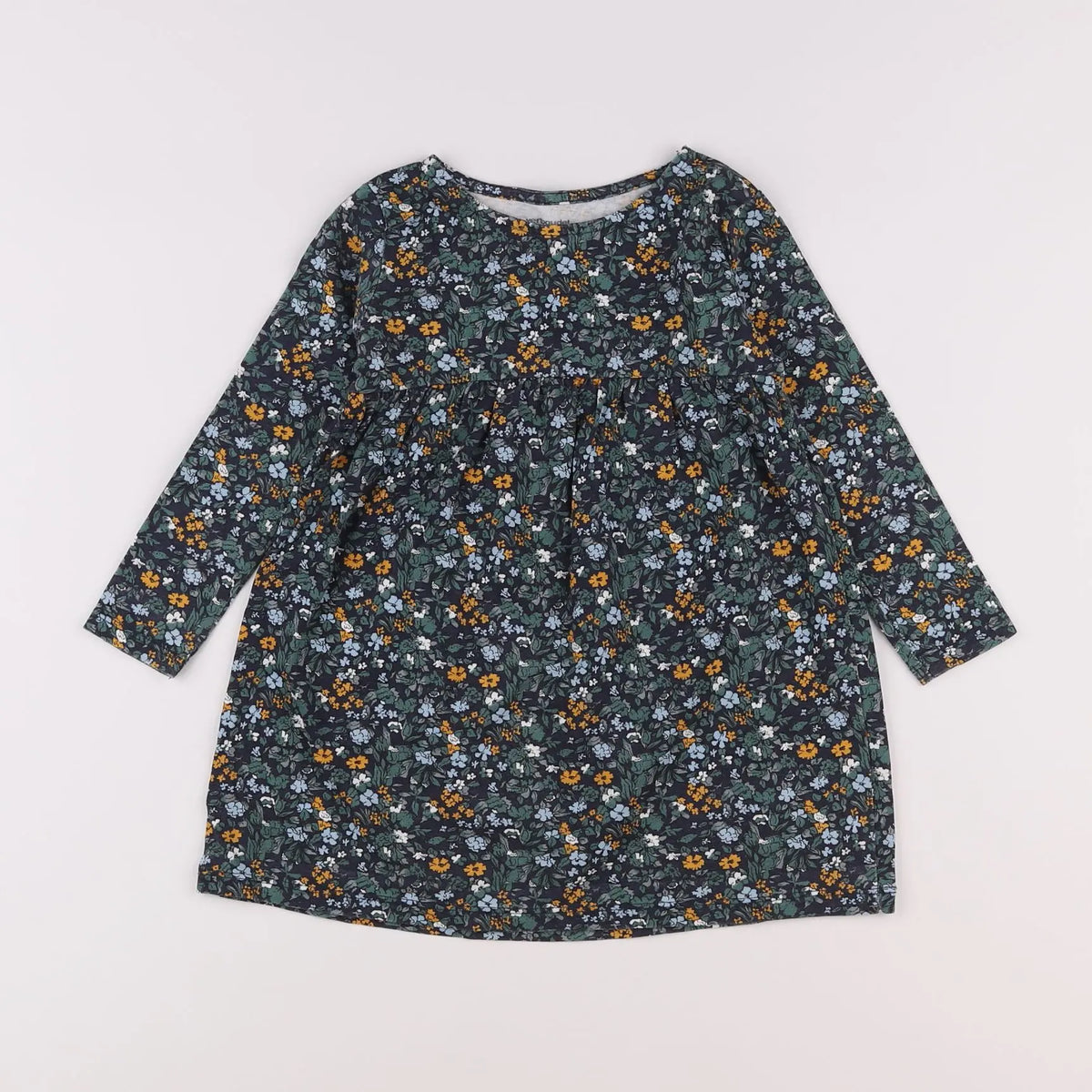 Vertbaudet - robe vert - 3 ans