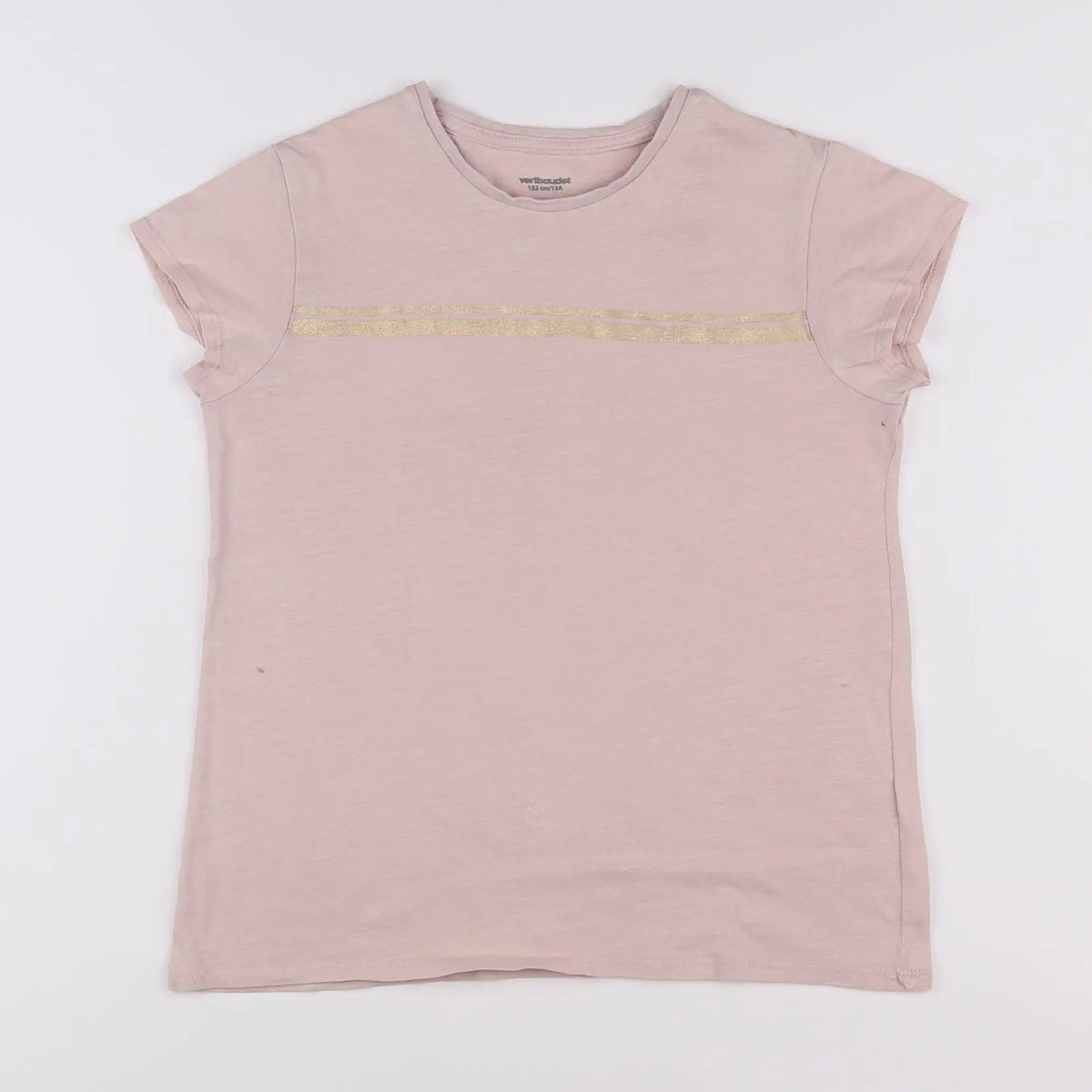Vertbaudet - tee-shirt rose - 12 ans
