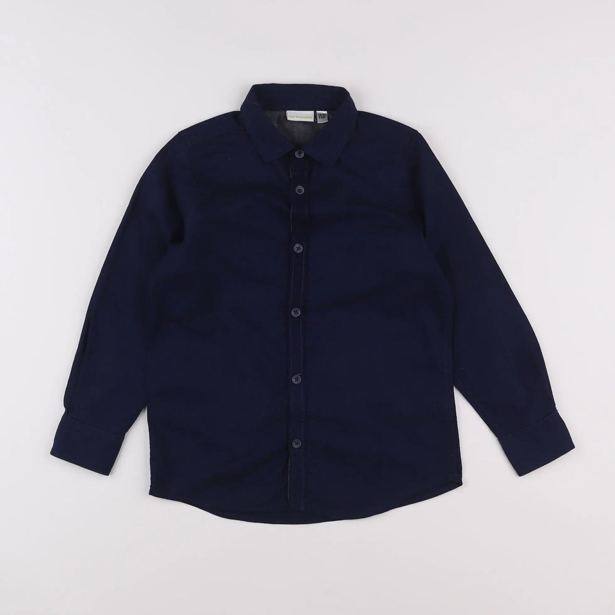 Vertbaudet - chemise bleu - 8 ans