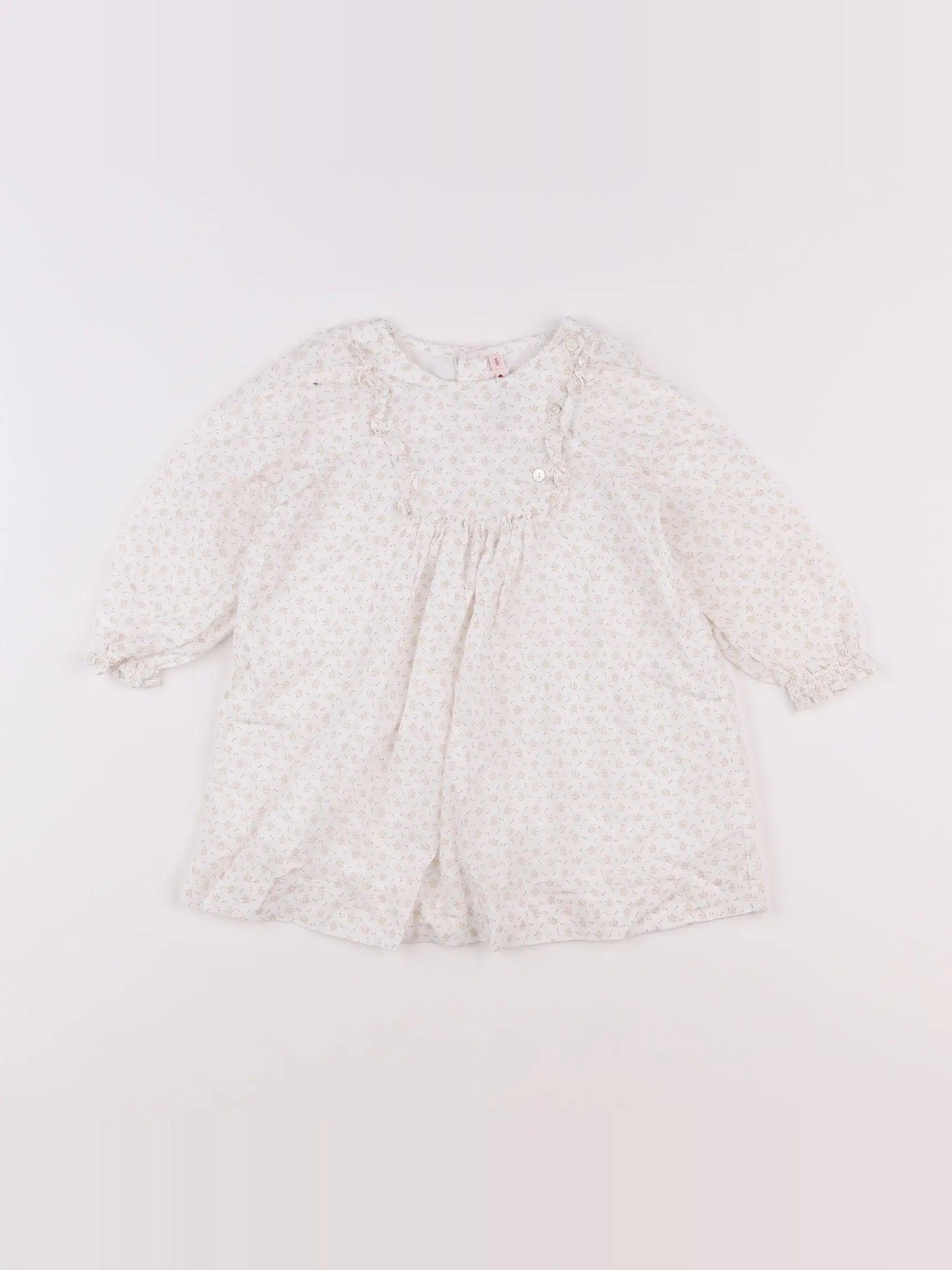 Bonpoint - robe blanc - 18 mois
