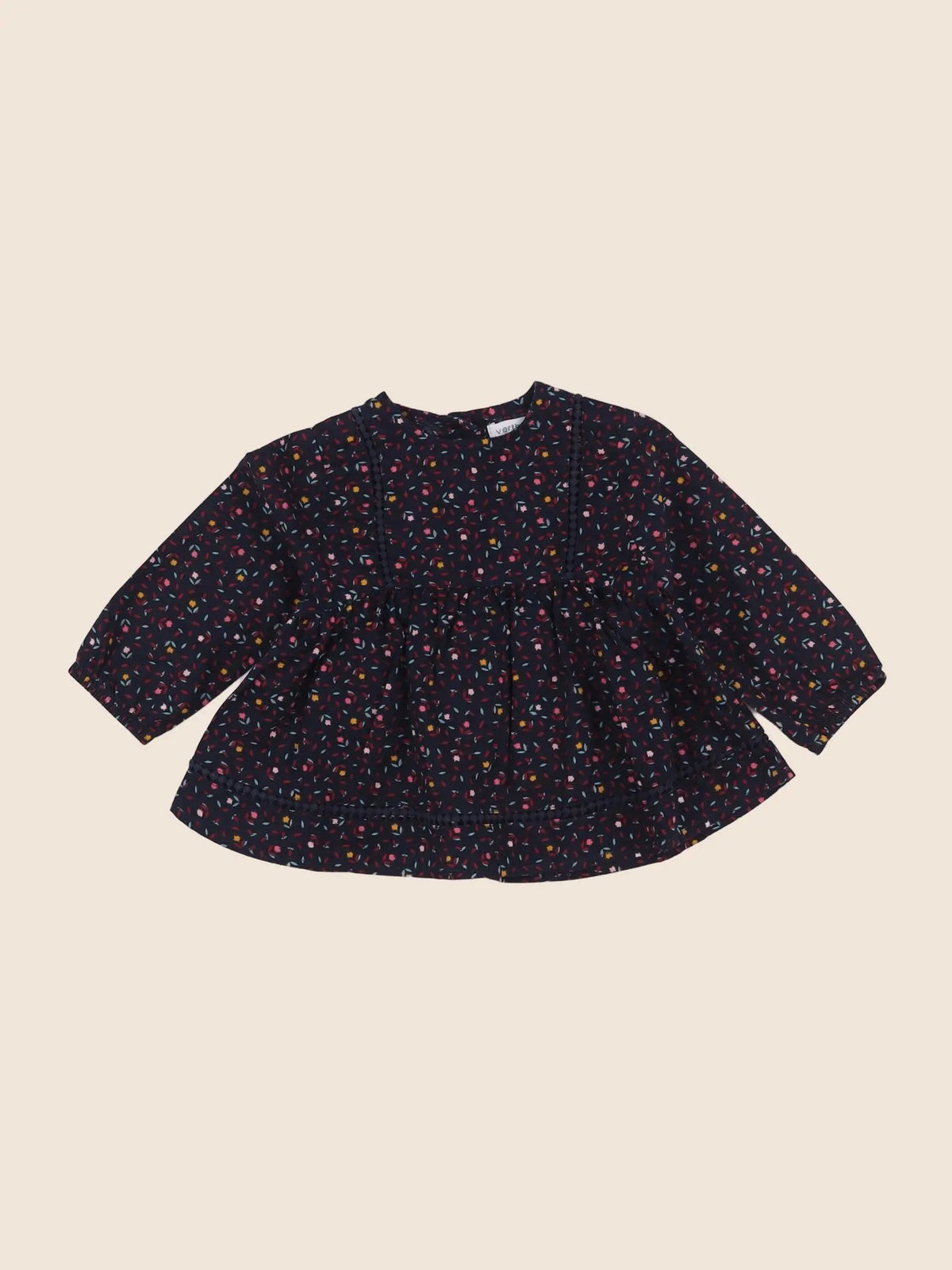 Vertbaudet - blouse bleu - 12 mois