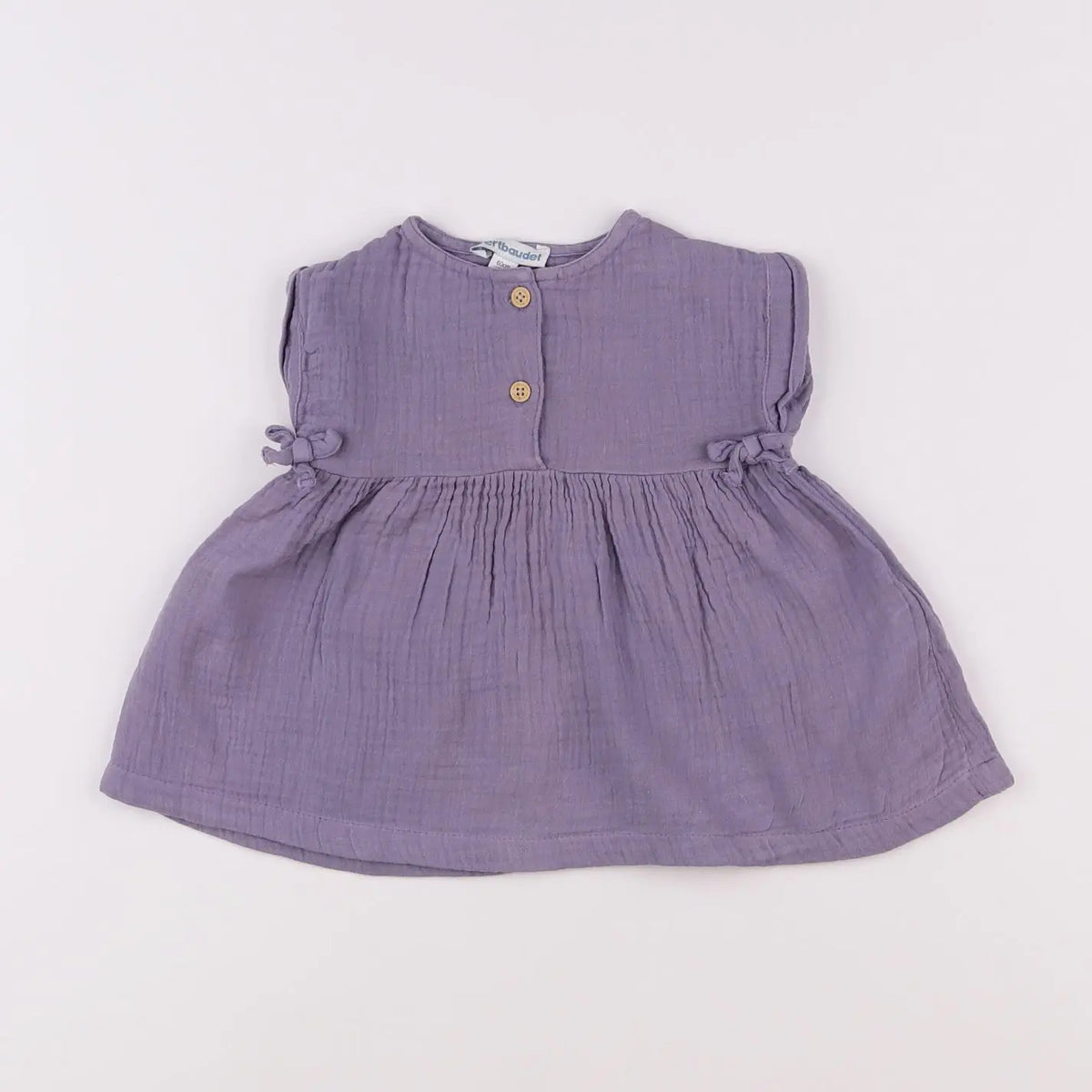 Vertbaudet - robe violet - 3 mois