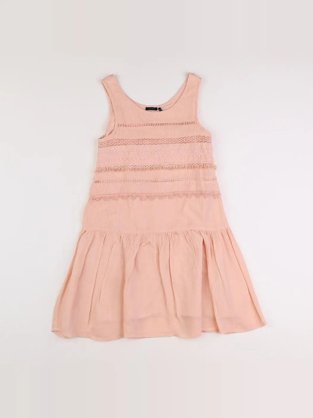 IKKS - robe orange - 10 ans