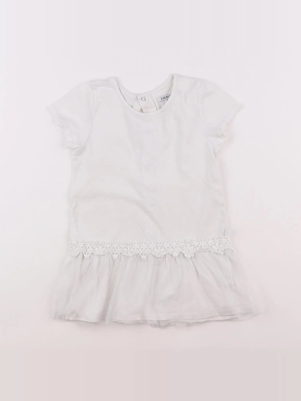 IKKS - robe blanc - 3 ans