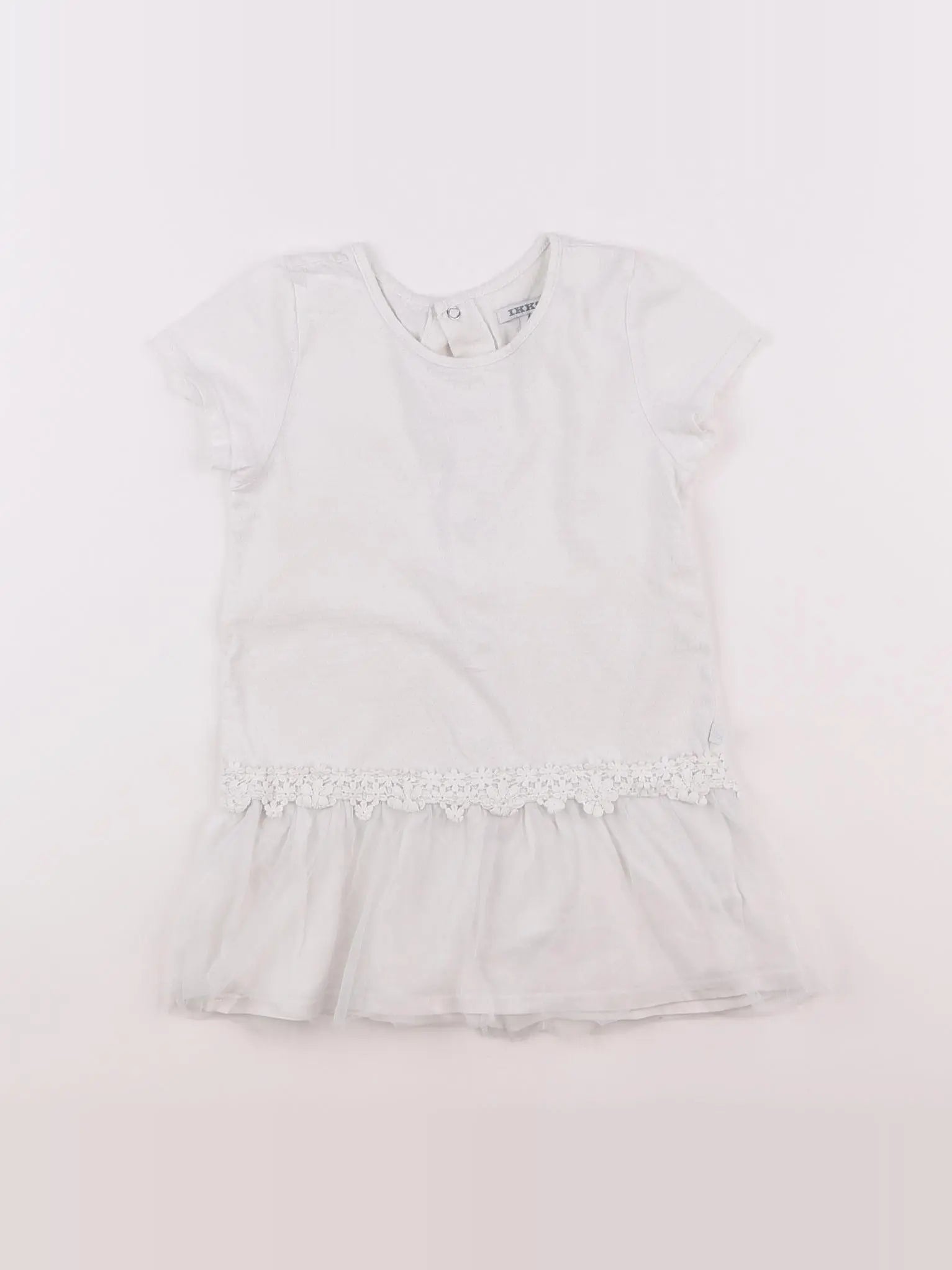 IKKS - robe blanc - 3 ans