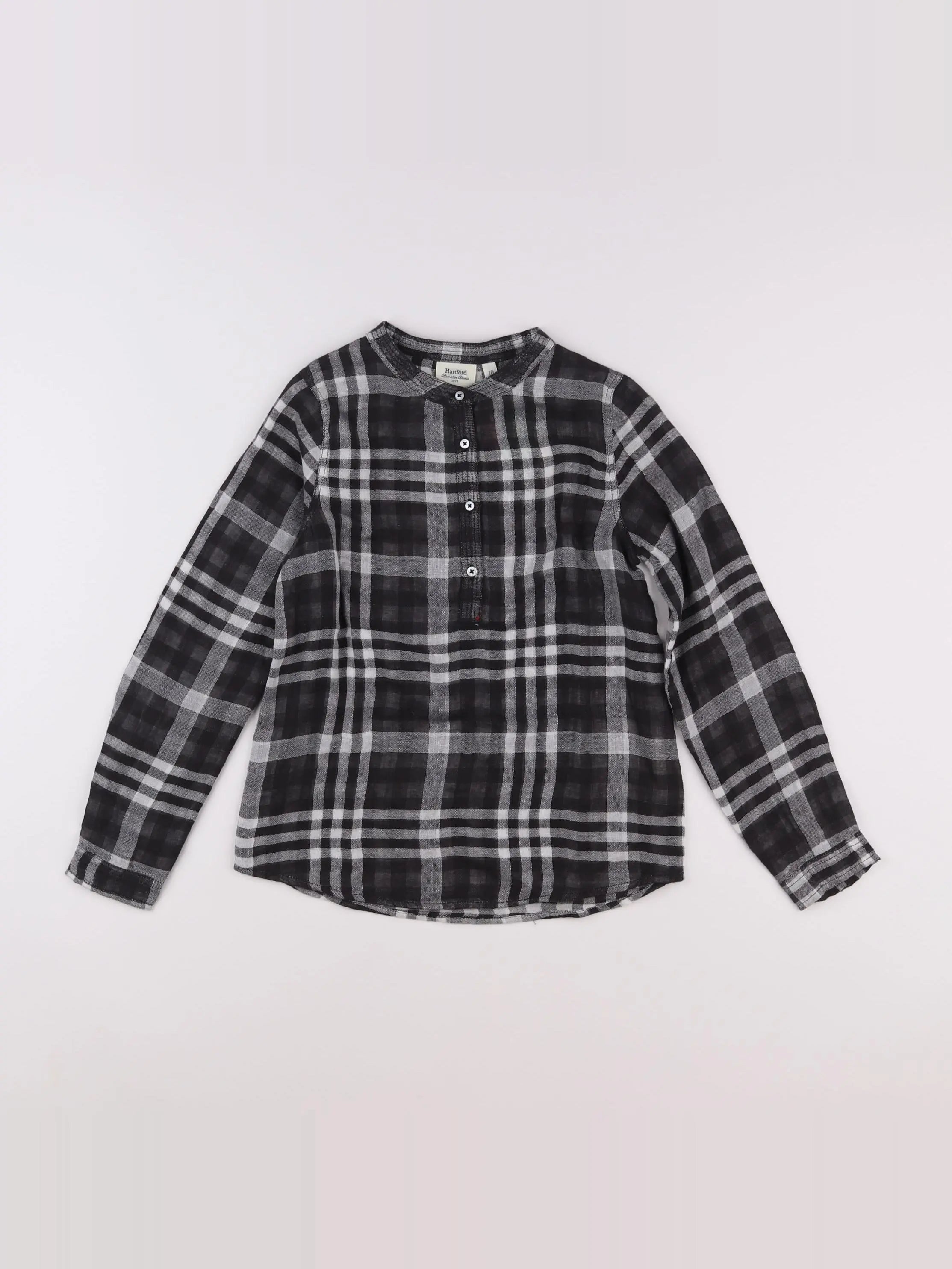 Hartford - chemise gris - 10 ans