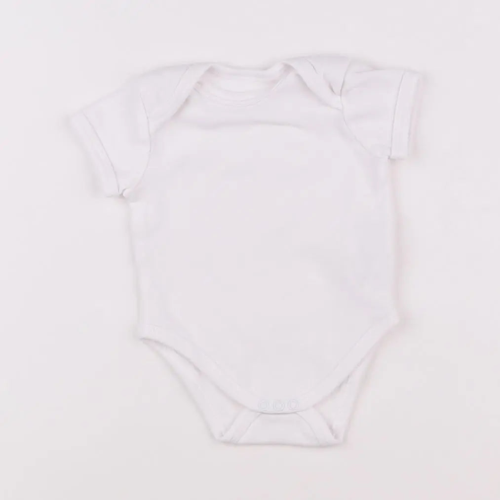 Vertbaudet - body blanc - 3 mois
