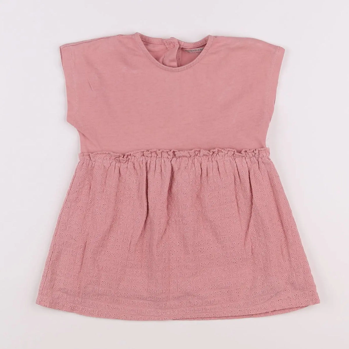 Vertbaudet - robe rose - 18 mois