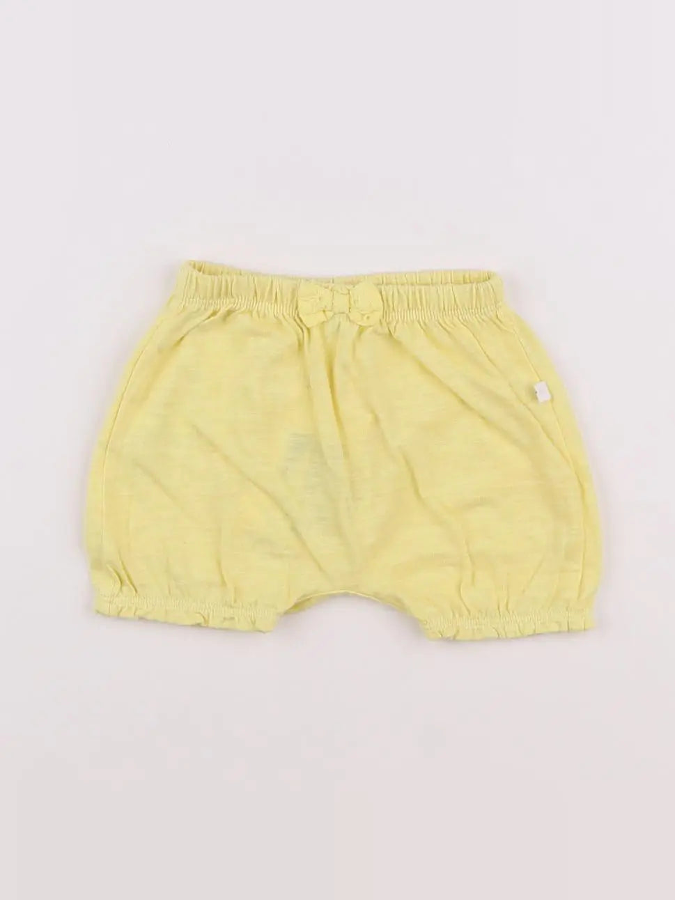 Tape à l'oeil - short jaune - 3 mois