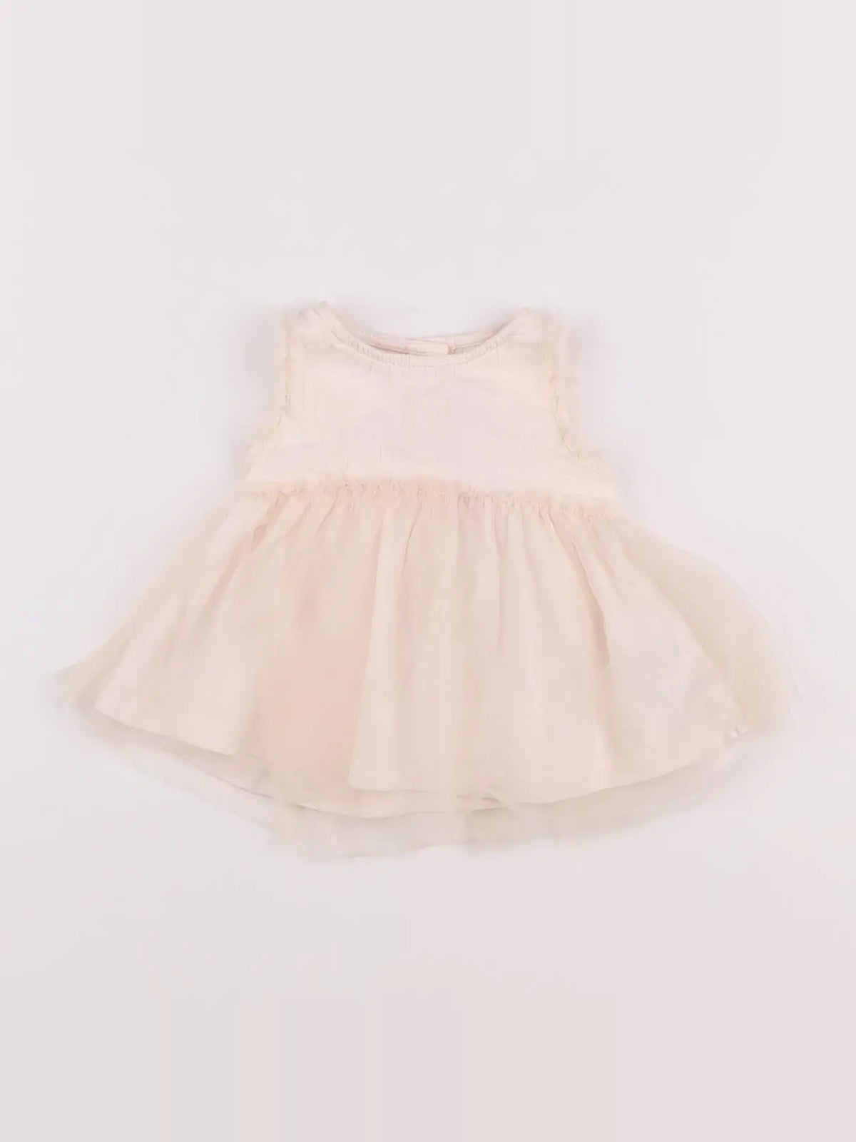 Zara - robe beige - 3/6 mois