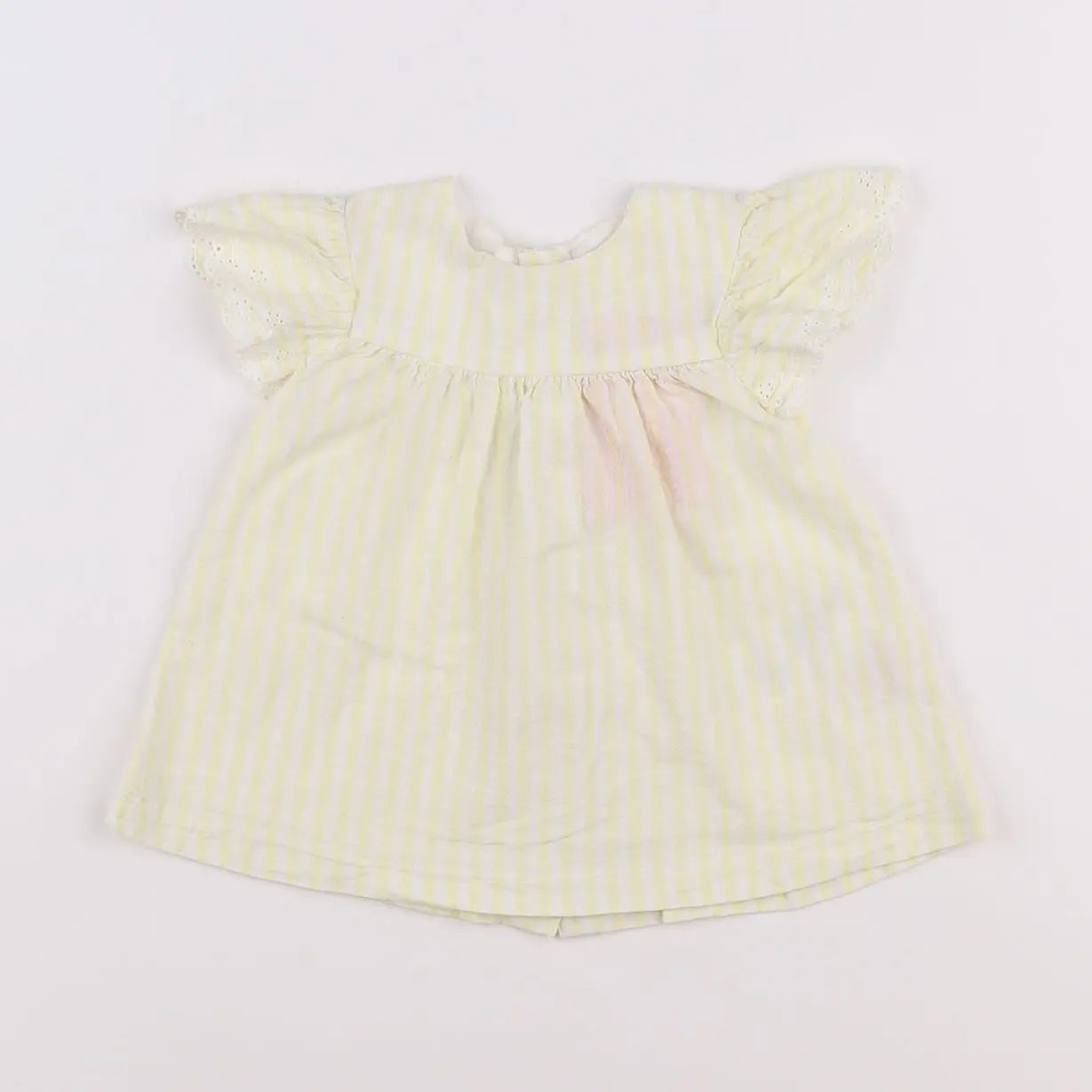 Vertbaudet - robe jaune - 3 mois