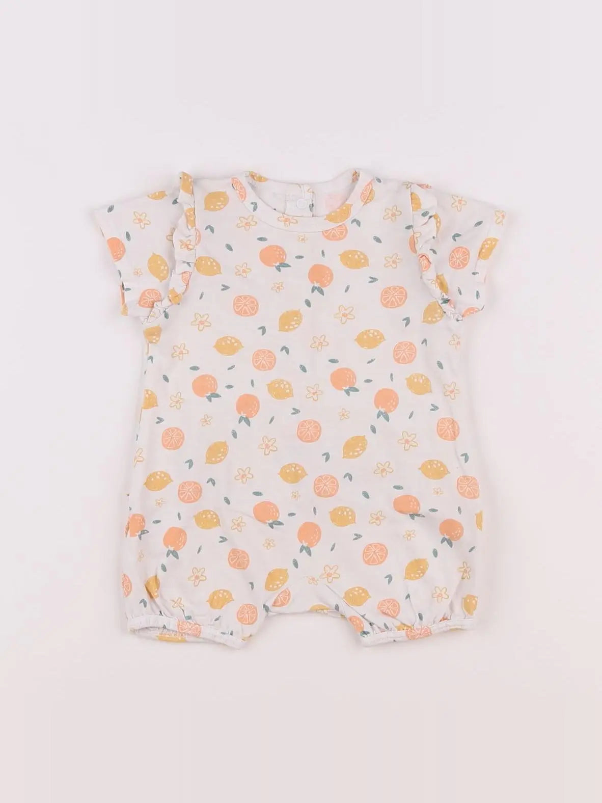 Vertbaudet - combinaison multicolore - 3 mois