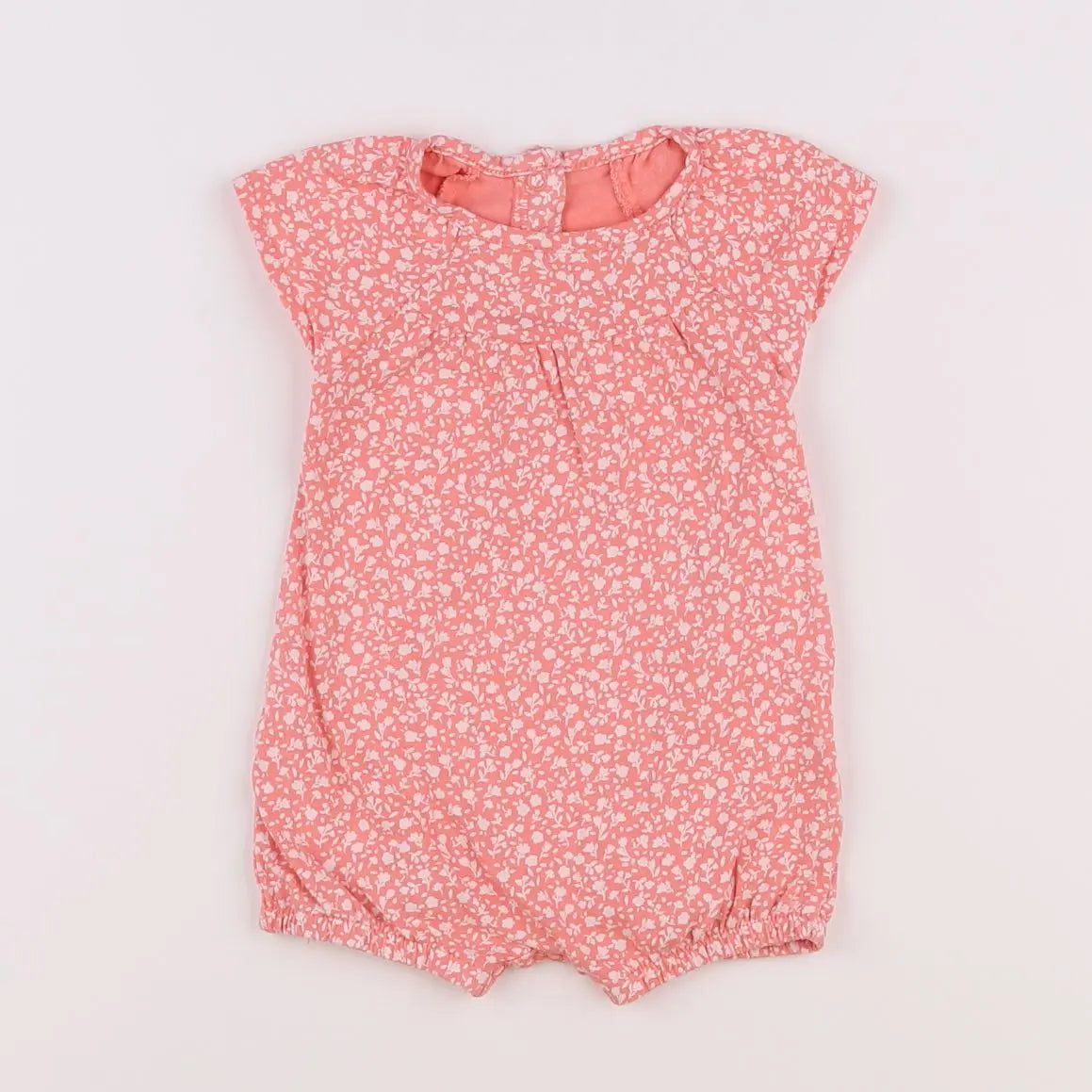 Vertbaudet - combinaison rose - 3 mois