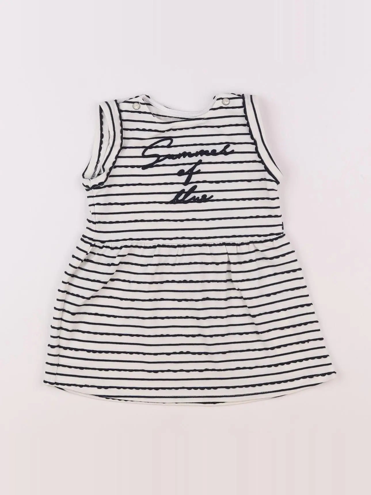 IKKS - robe blanc - 12 mois