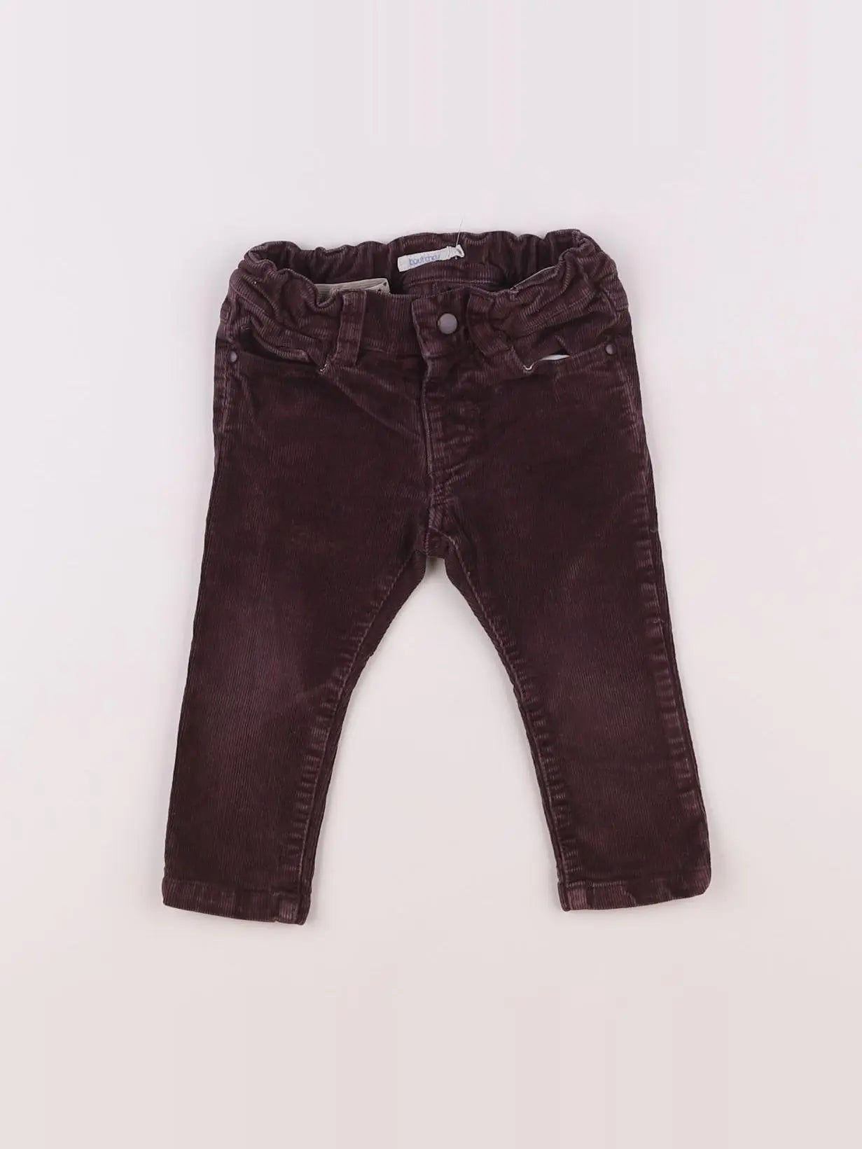 Boutchou - pantalon violet, marron - 9 mois