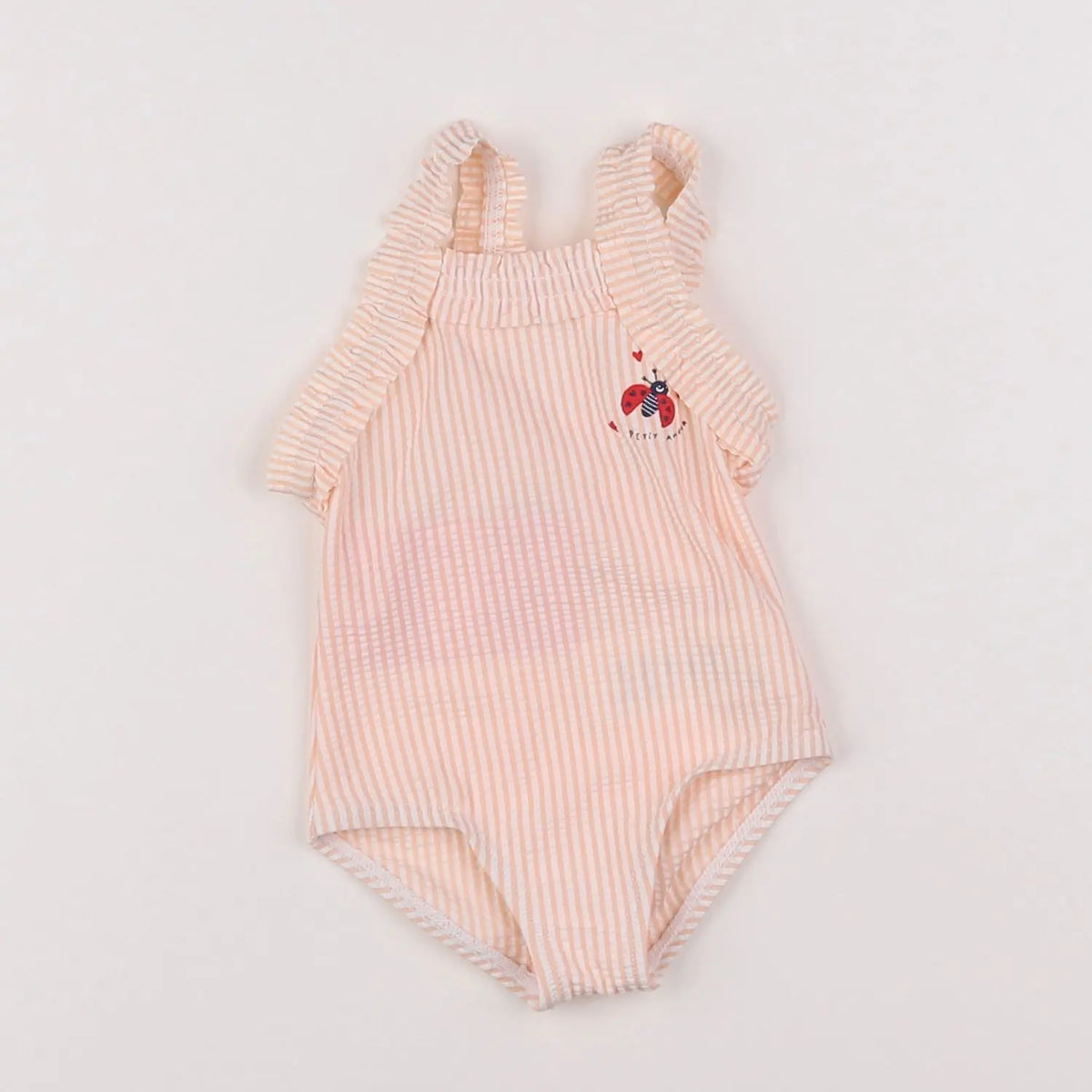 Vertbaudet - maillot de bain rose - 3 mois