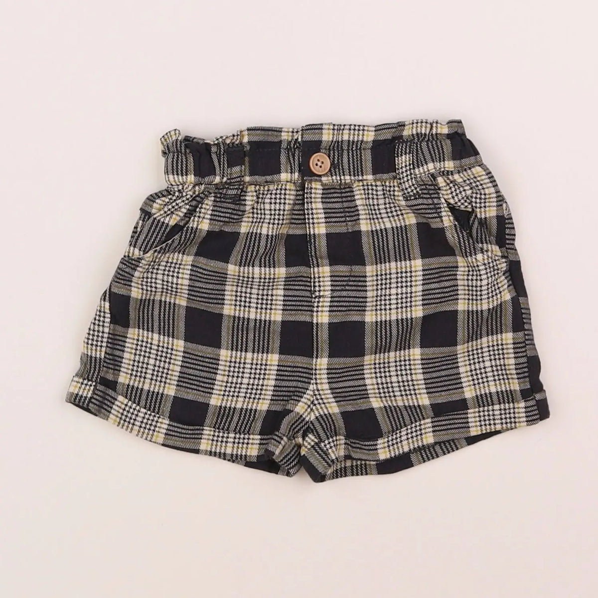 Vertbaudet - short gris - 6 mois