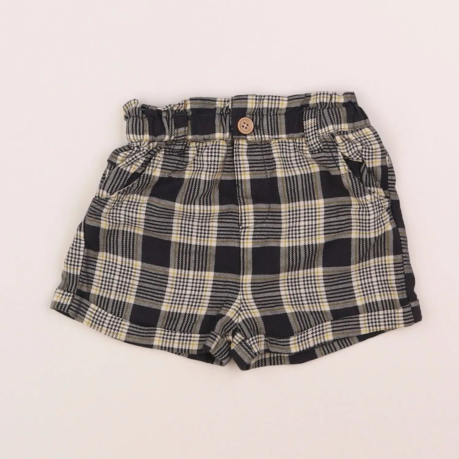Vertbaudet - short gris - 6 mois