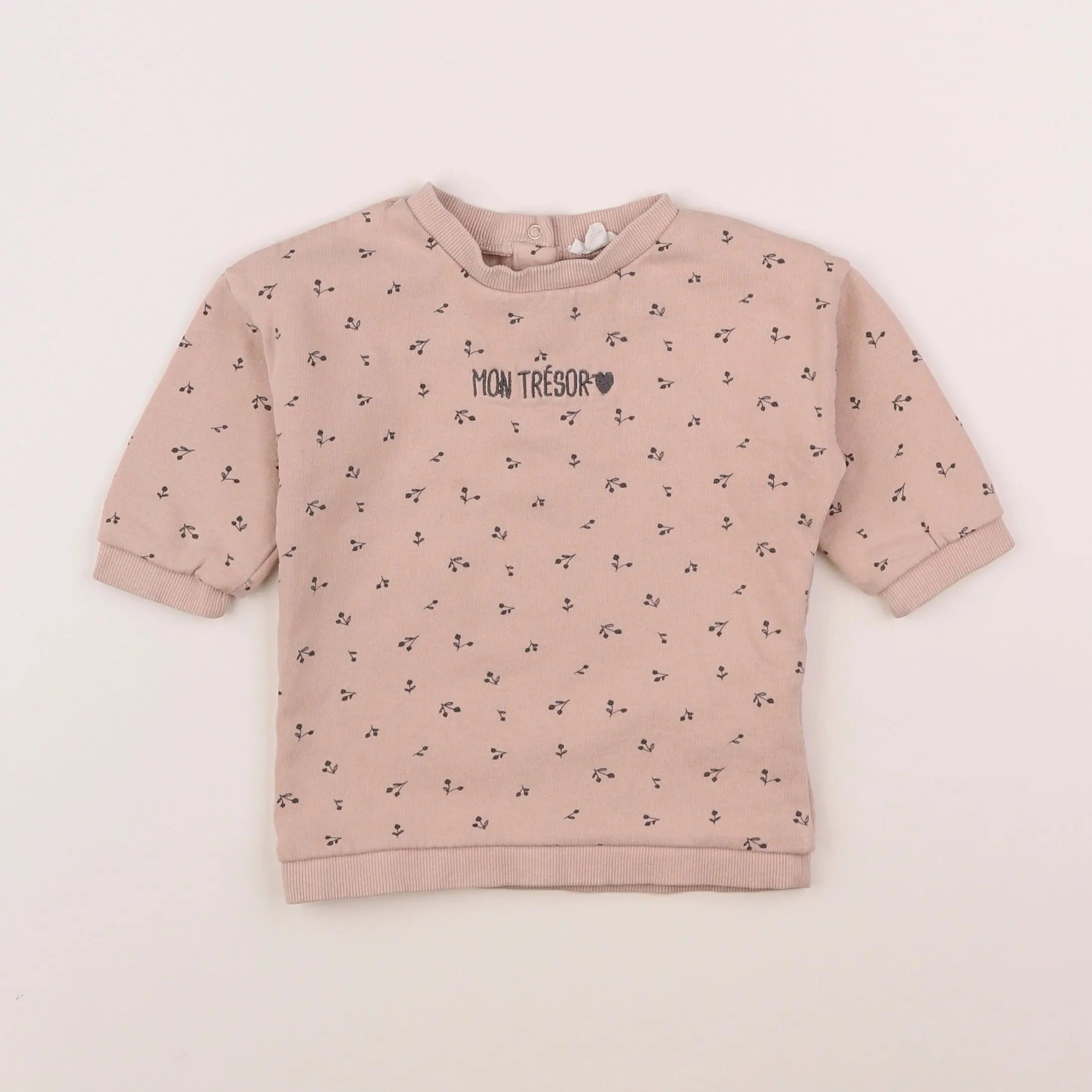 Vertbaudet - robe rose - 12 mois