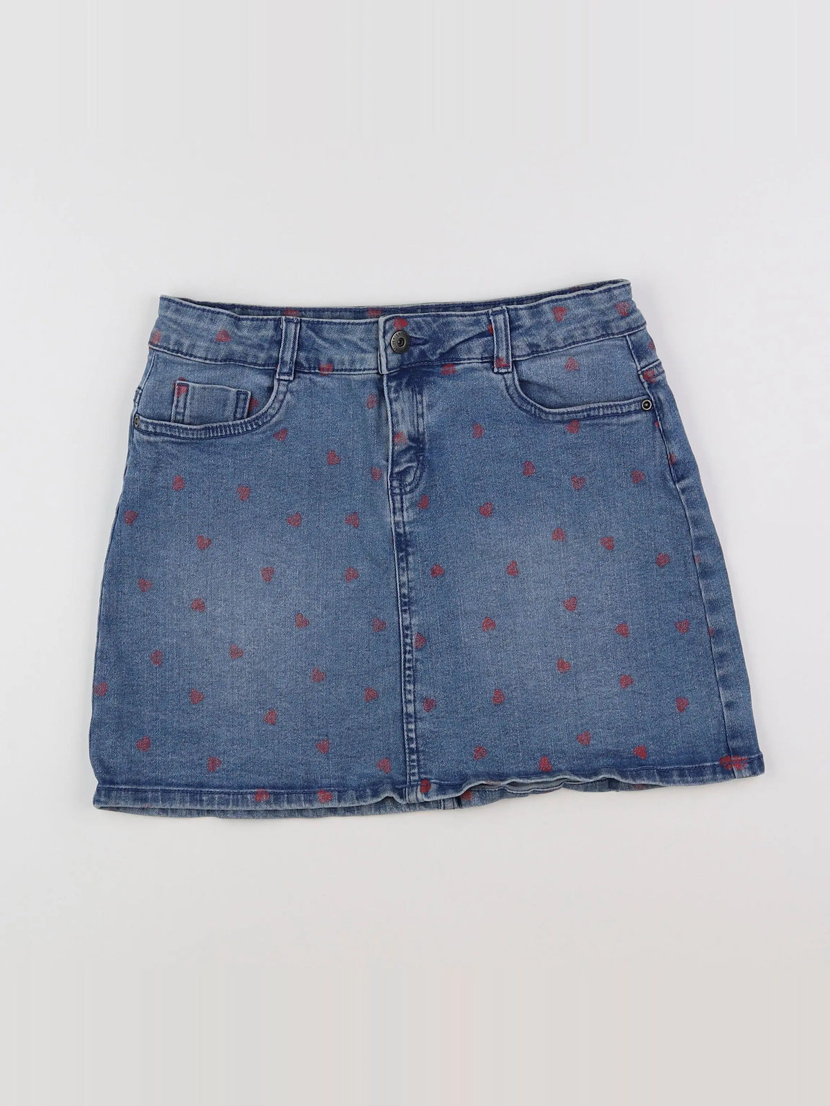 Vertbaudet - jupe bleu, rouge - 14 ans