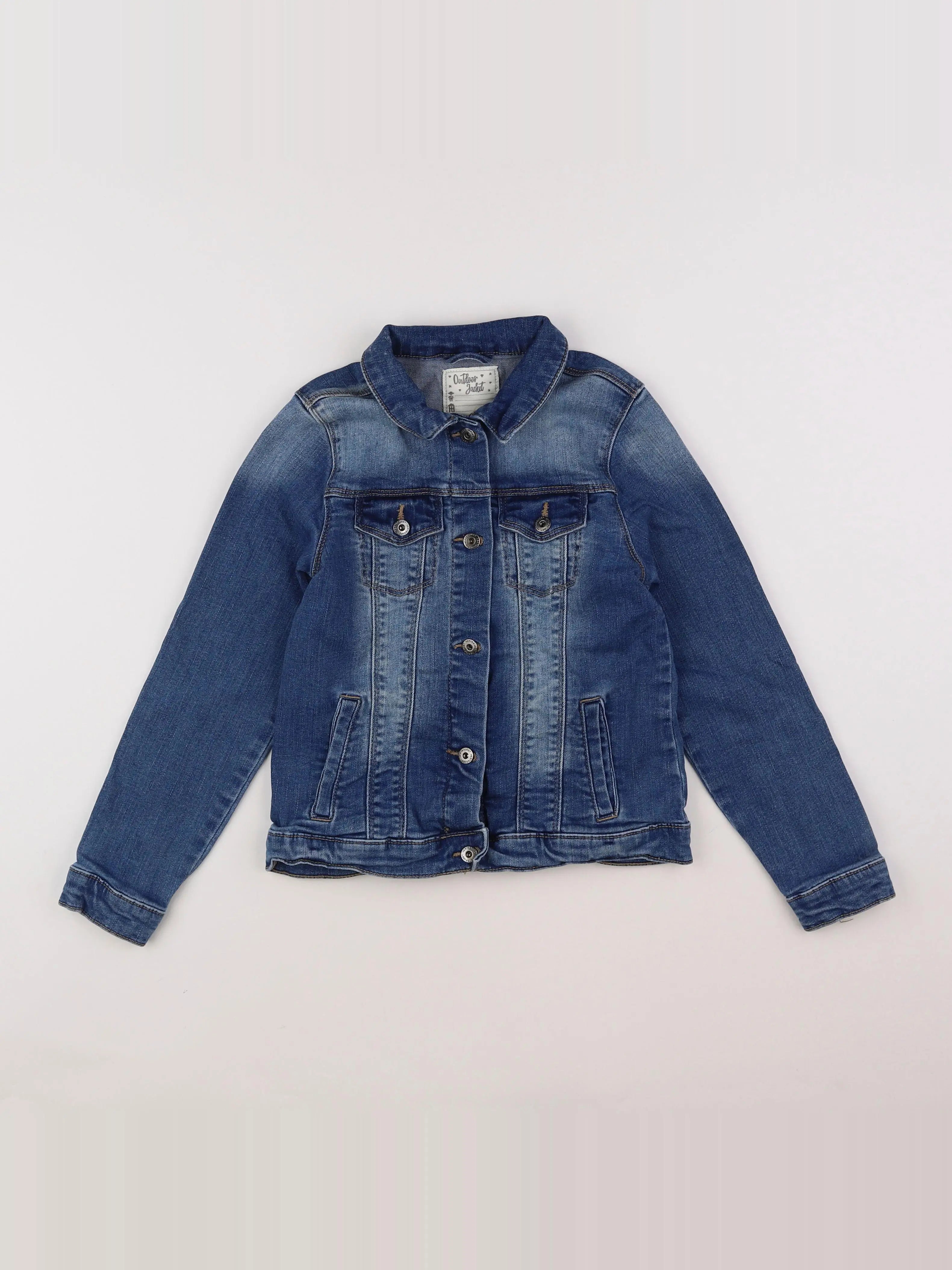 Vertbaudet - veste bleu - 9 ans