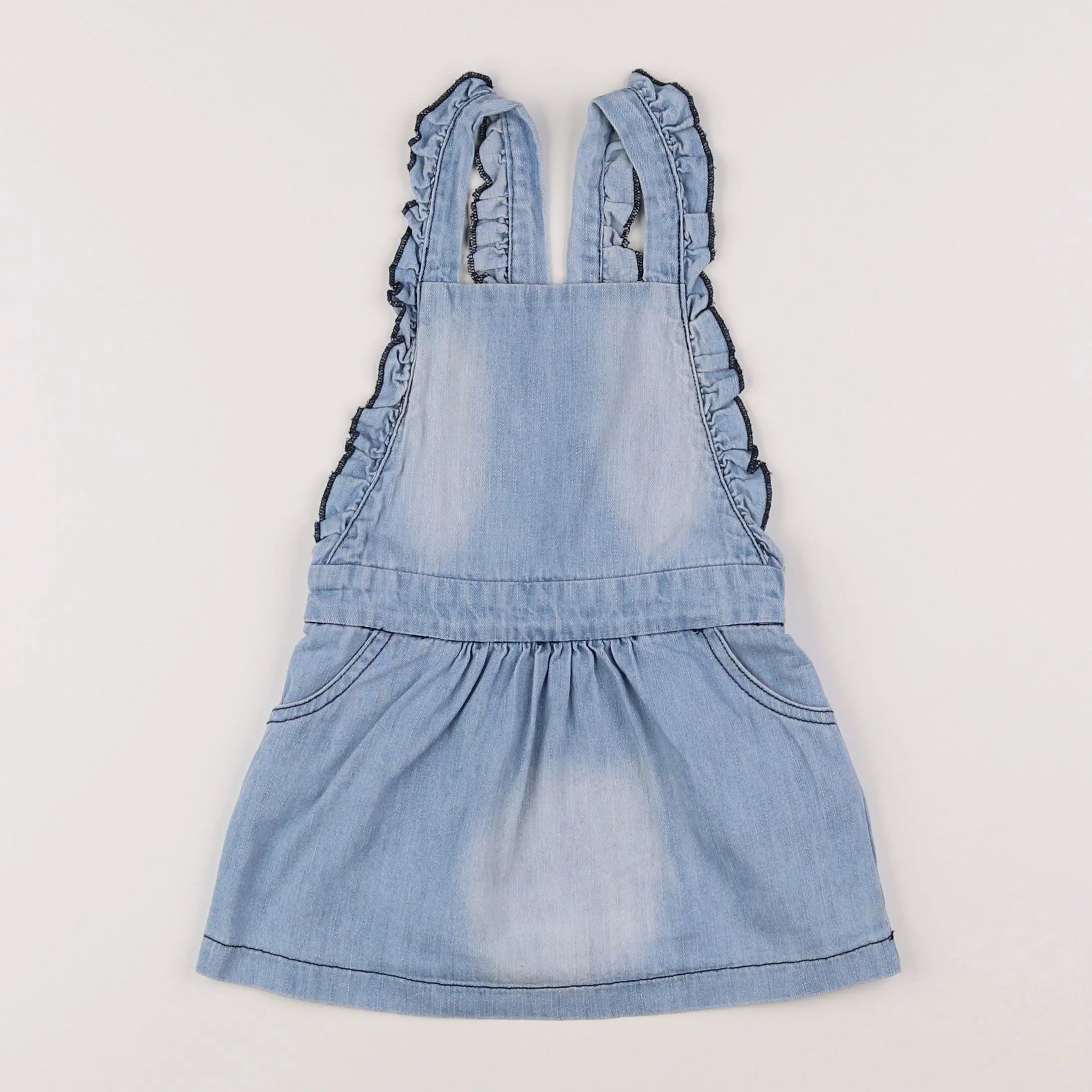 Vertbaudet - robe bleu - 2 ans