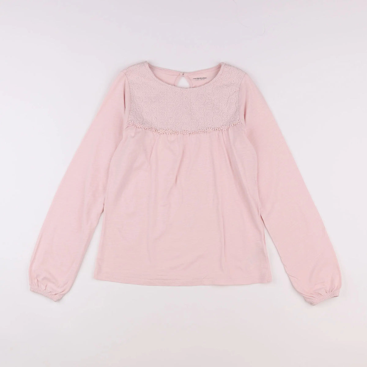 Vertbaudet - tee-shirt rose - 12 ans
