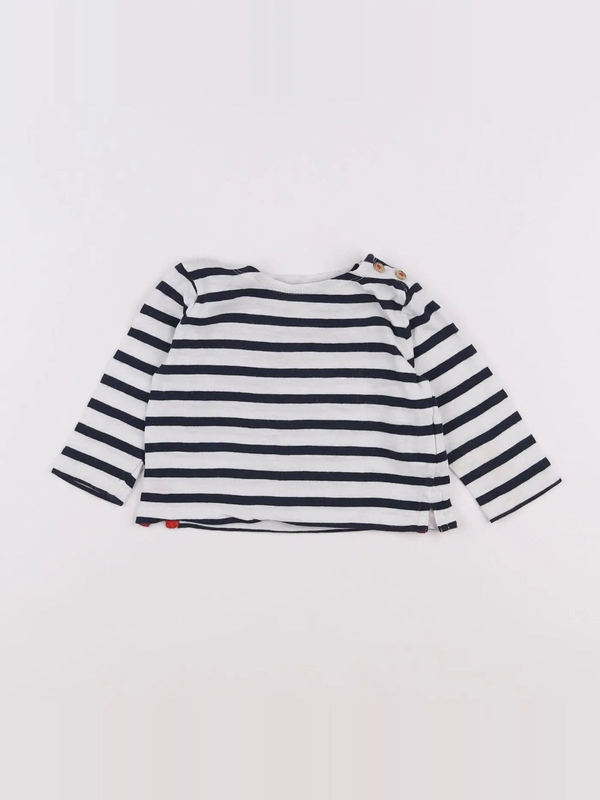 Boutchou - tee-shirt blanc - 6 mois