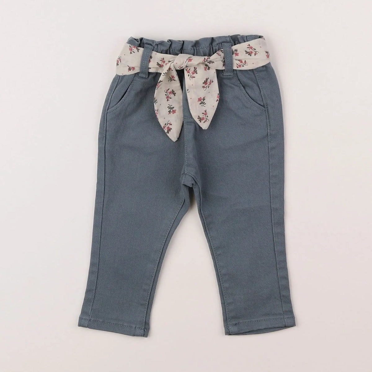 Vertbaudet - jean bleu - 6 mois