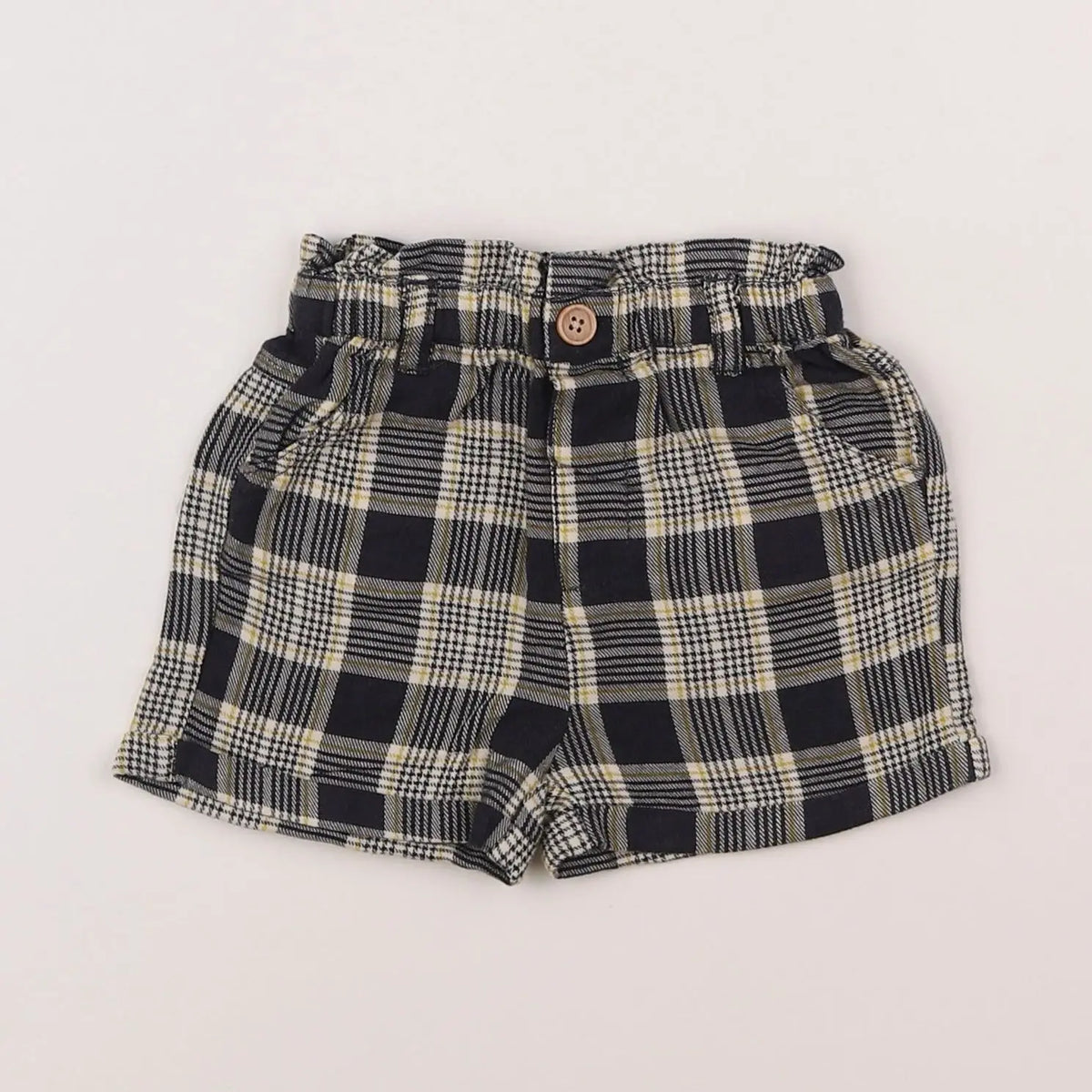 Vertbaudet - short gris - 6 mois