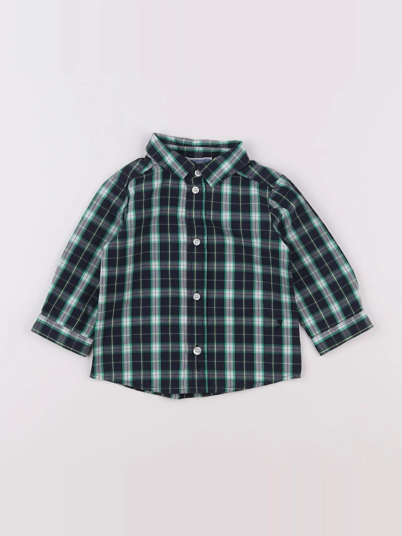 Jacadi - chemise vert - 6 mois