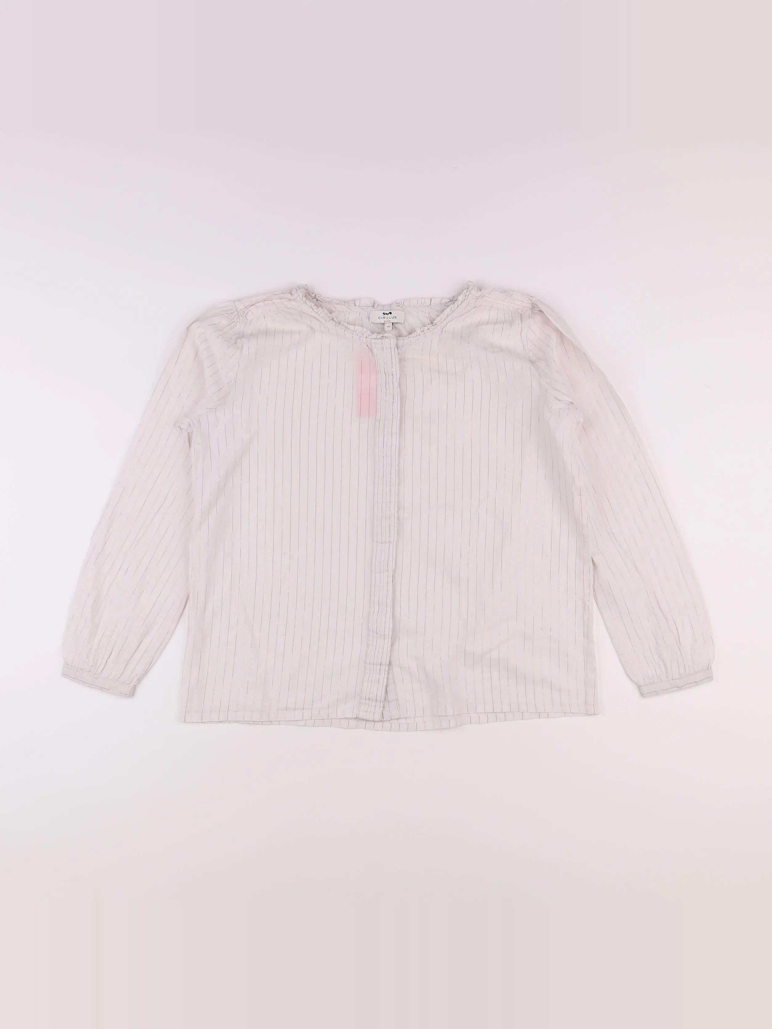 Cyrillus - blouse or - 14 ans