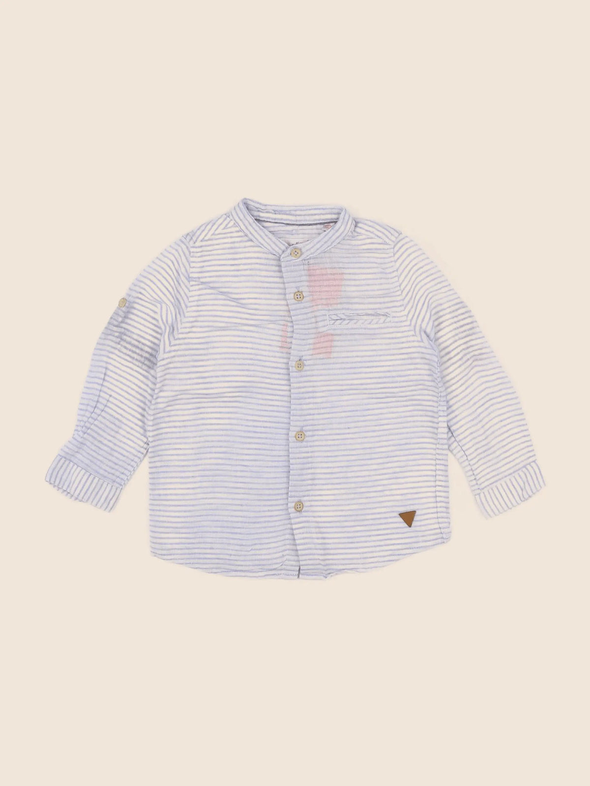 Zara - chemise bleu - 9/12 mois