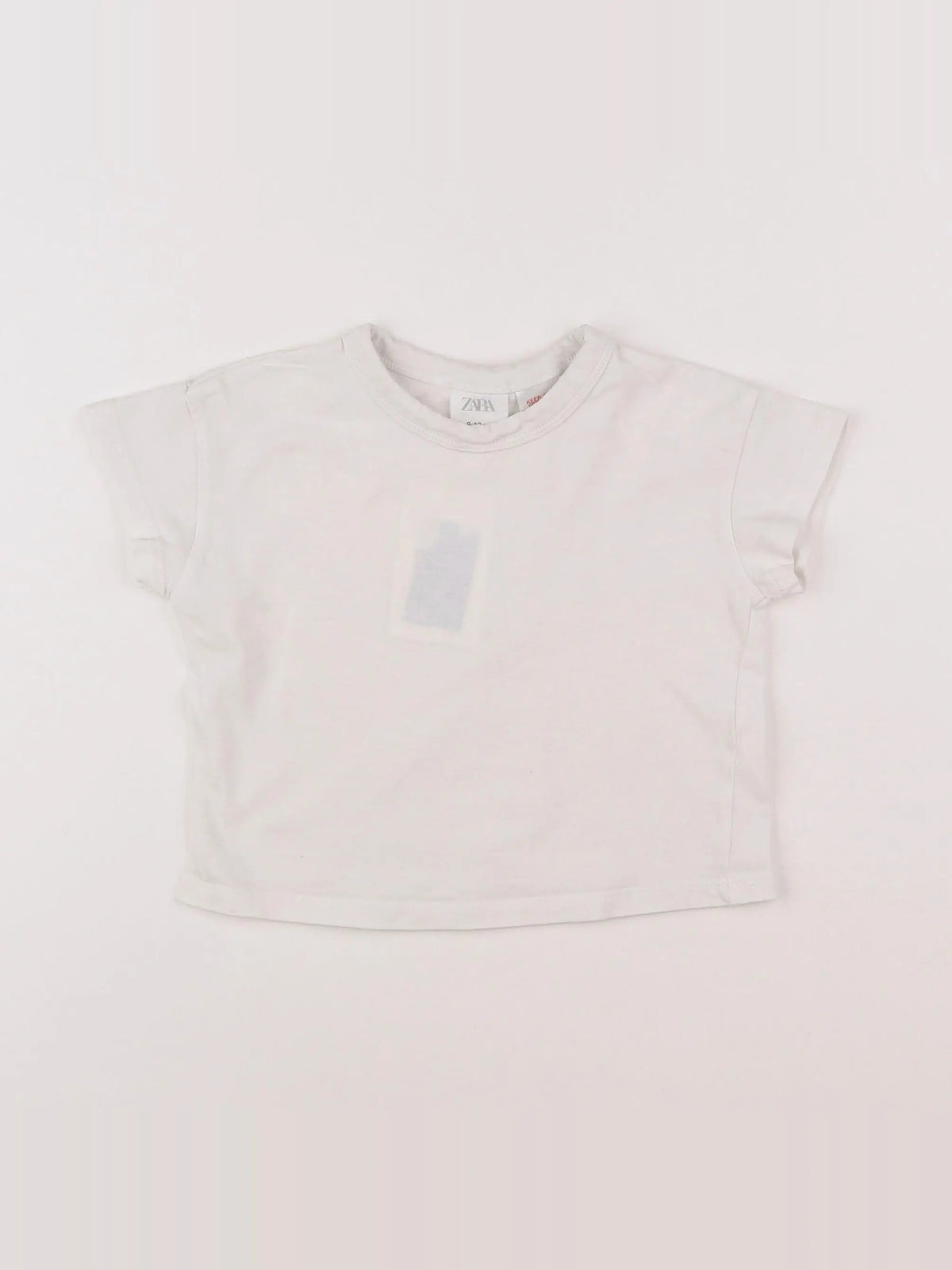 Zara - tee-shirt blanc - 9/12 mois