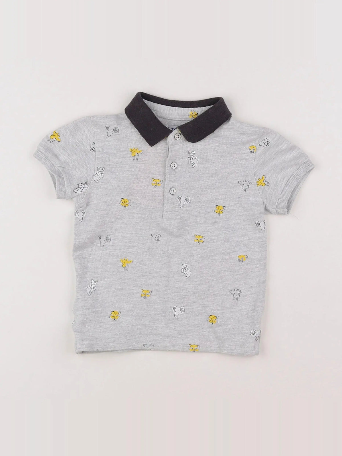 Mayoral - polo gris - 12 mois