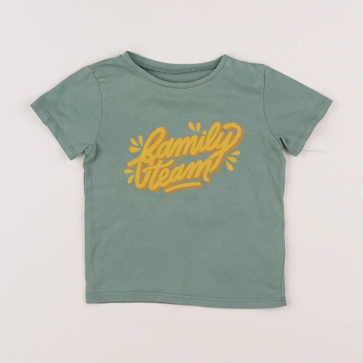 Vertbaudet - tee-shirt vert - 9 mois
