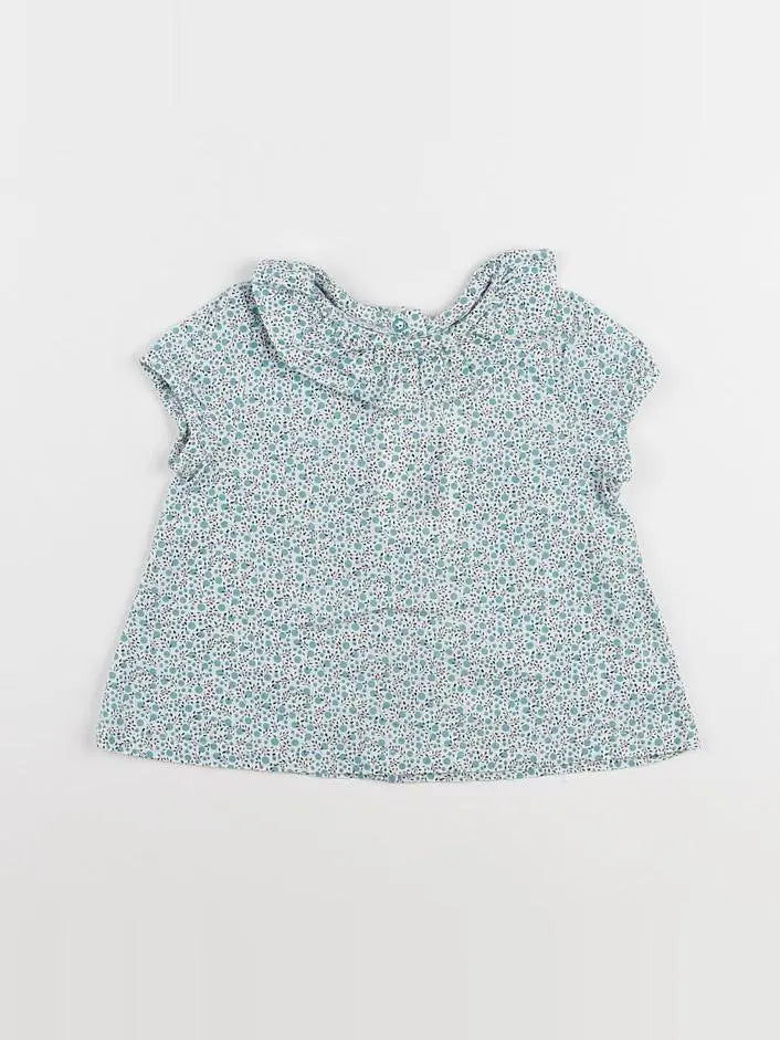 Eden & Victor - blouse vert - 9 mois