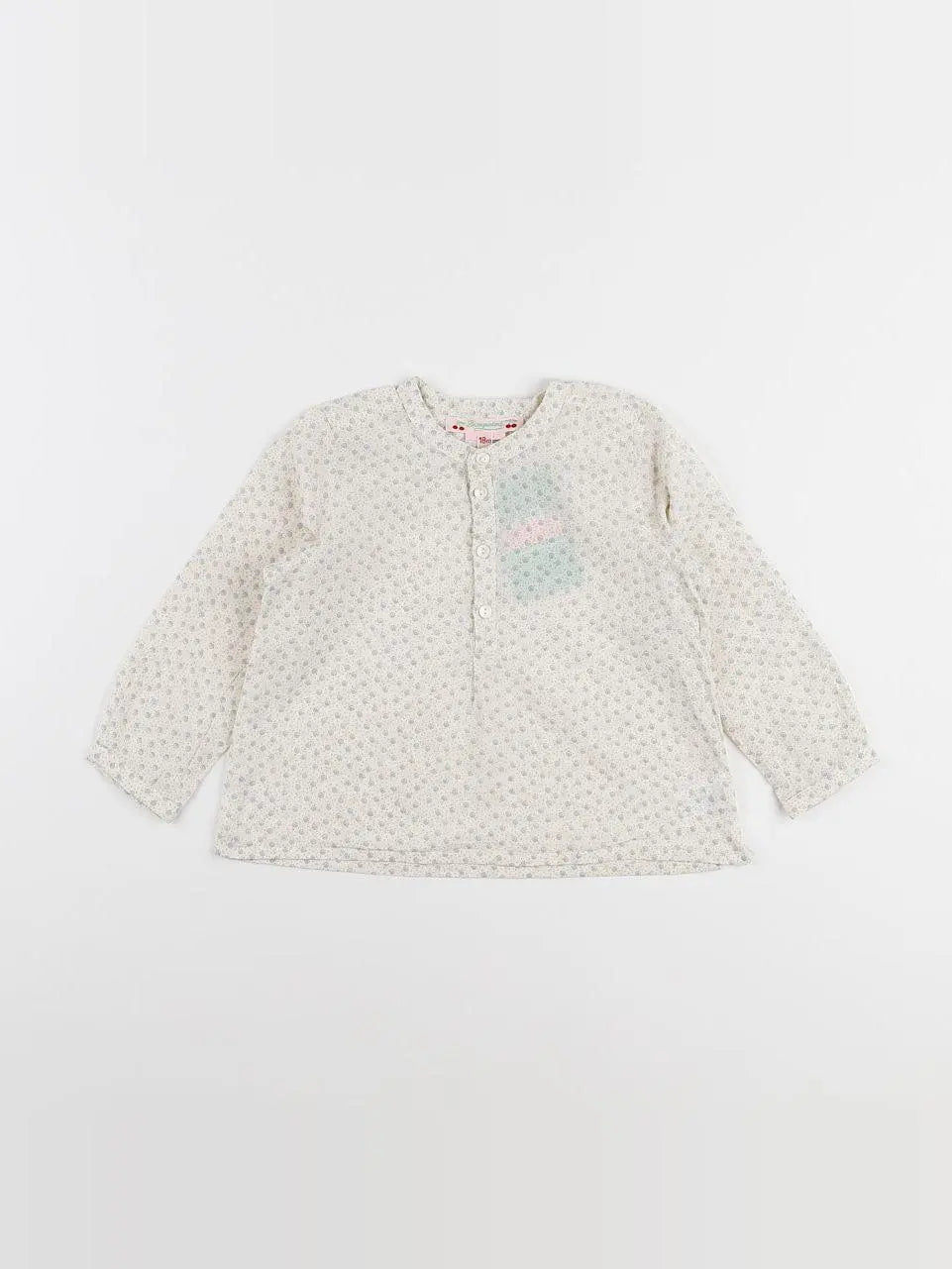 Bonpoint - blouse beige - 18 mois
