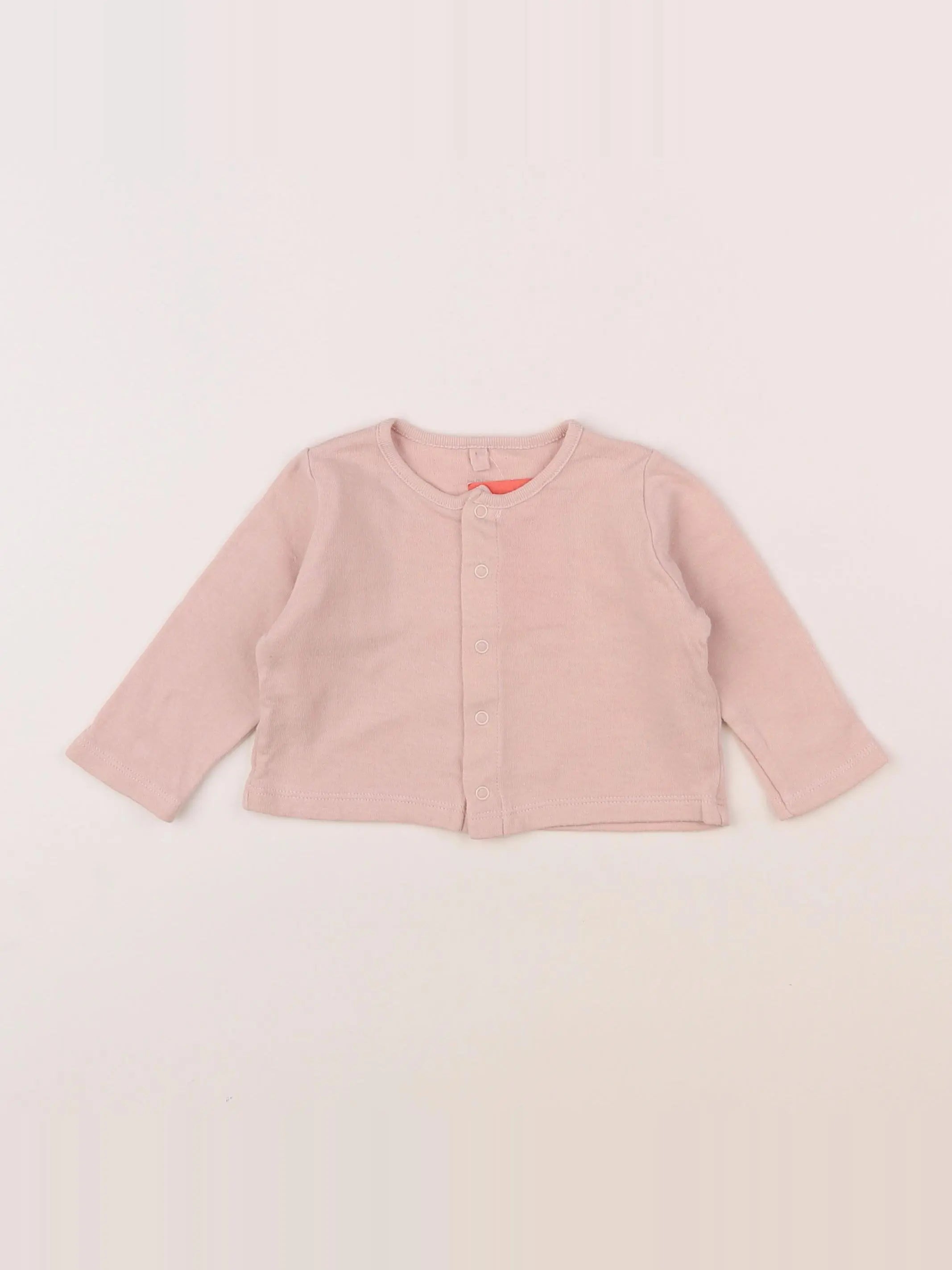 Petit Bateau - tee-shirt rose - 6 mois