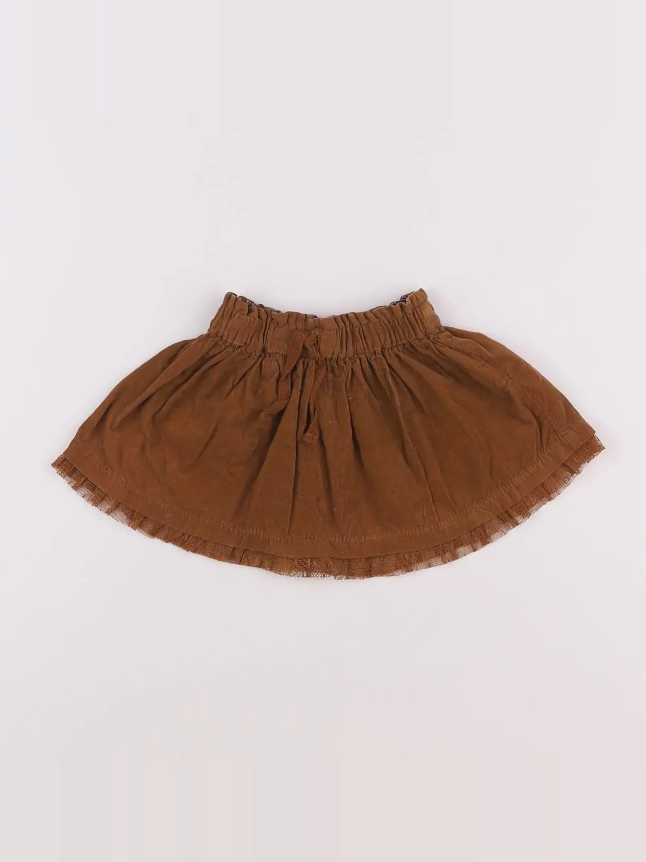 Zara - jupe marron - 6/9 mois