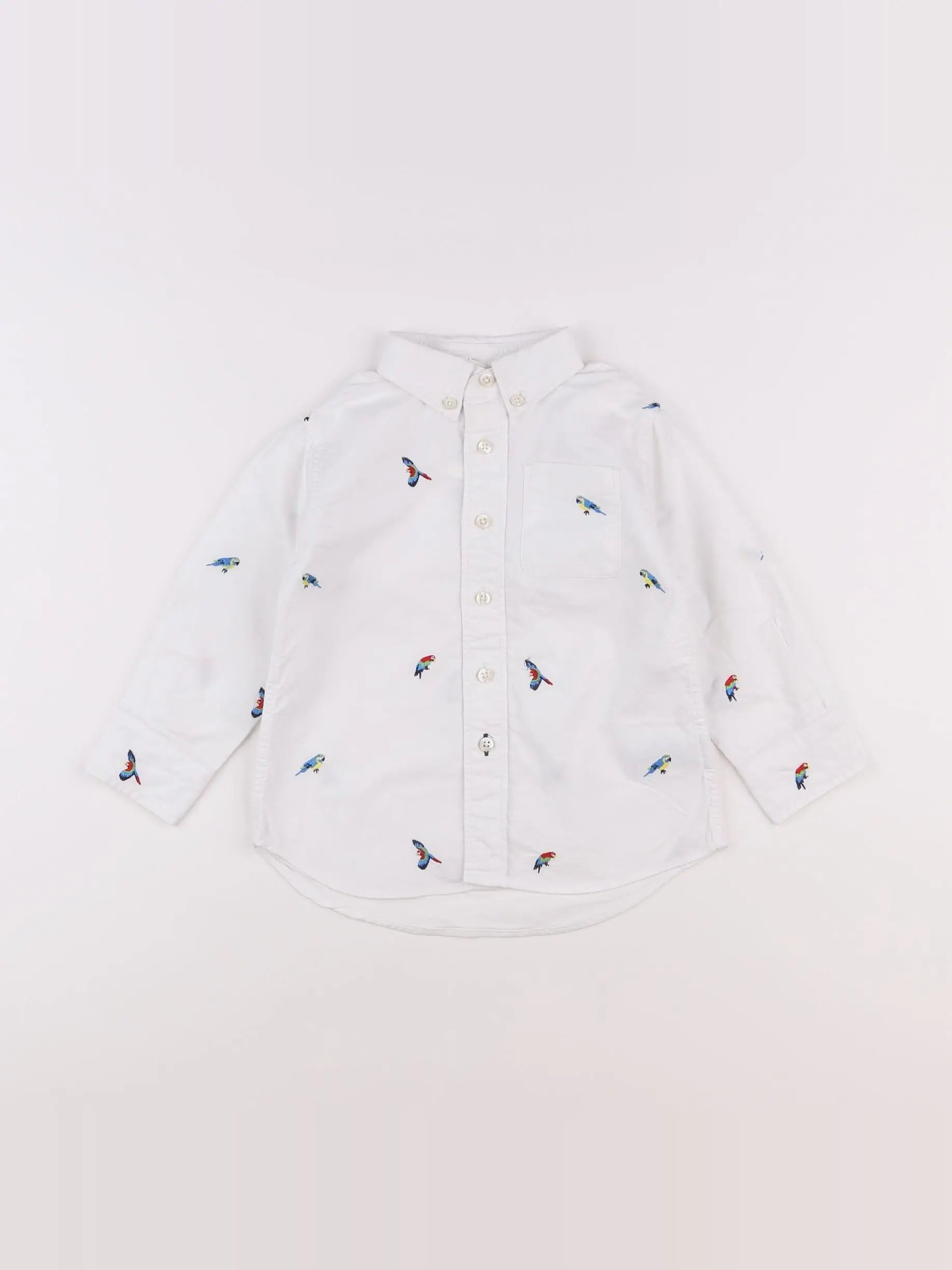 Crewcuts - chemise blanc - 2 ans