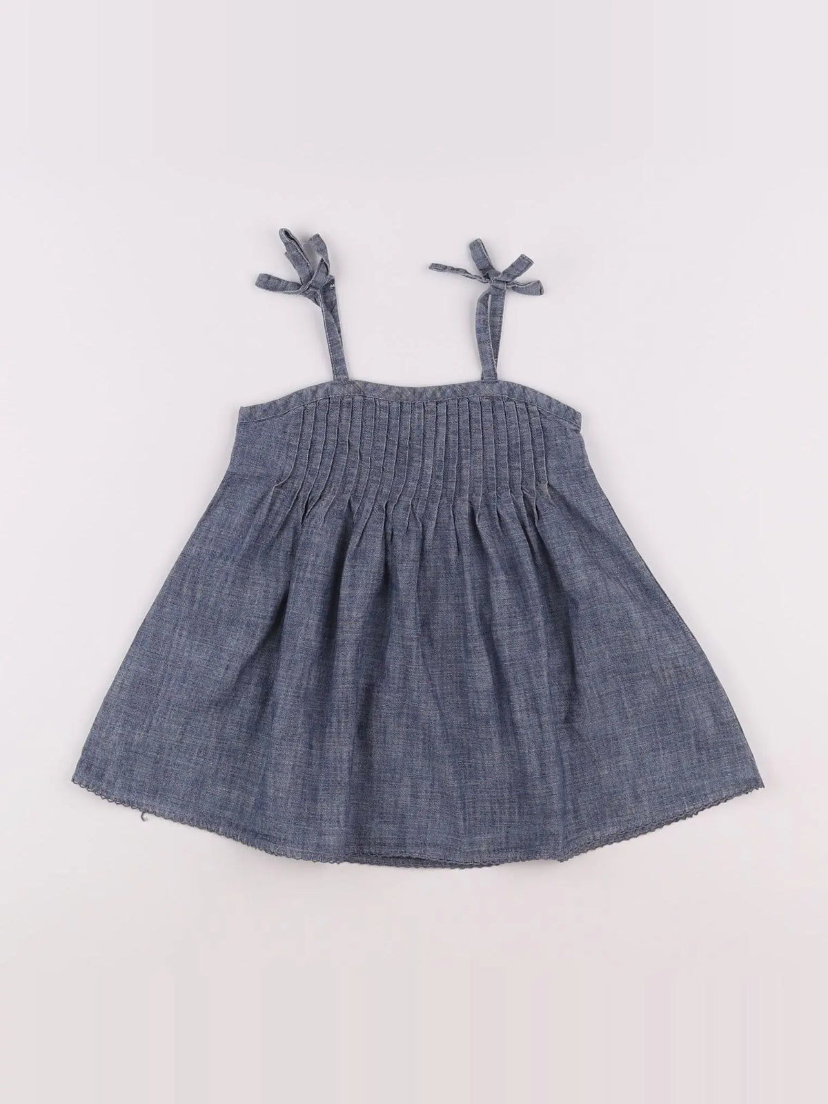 GAP - robe bleu - 6/12 mois