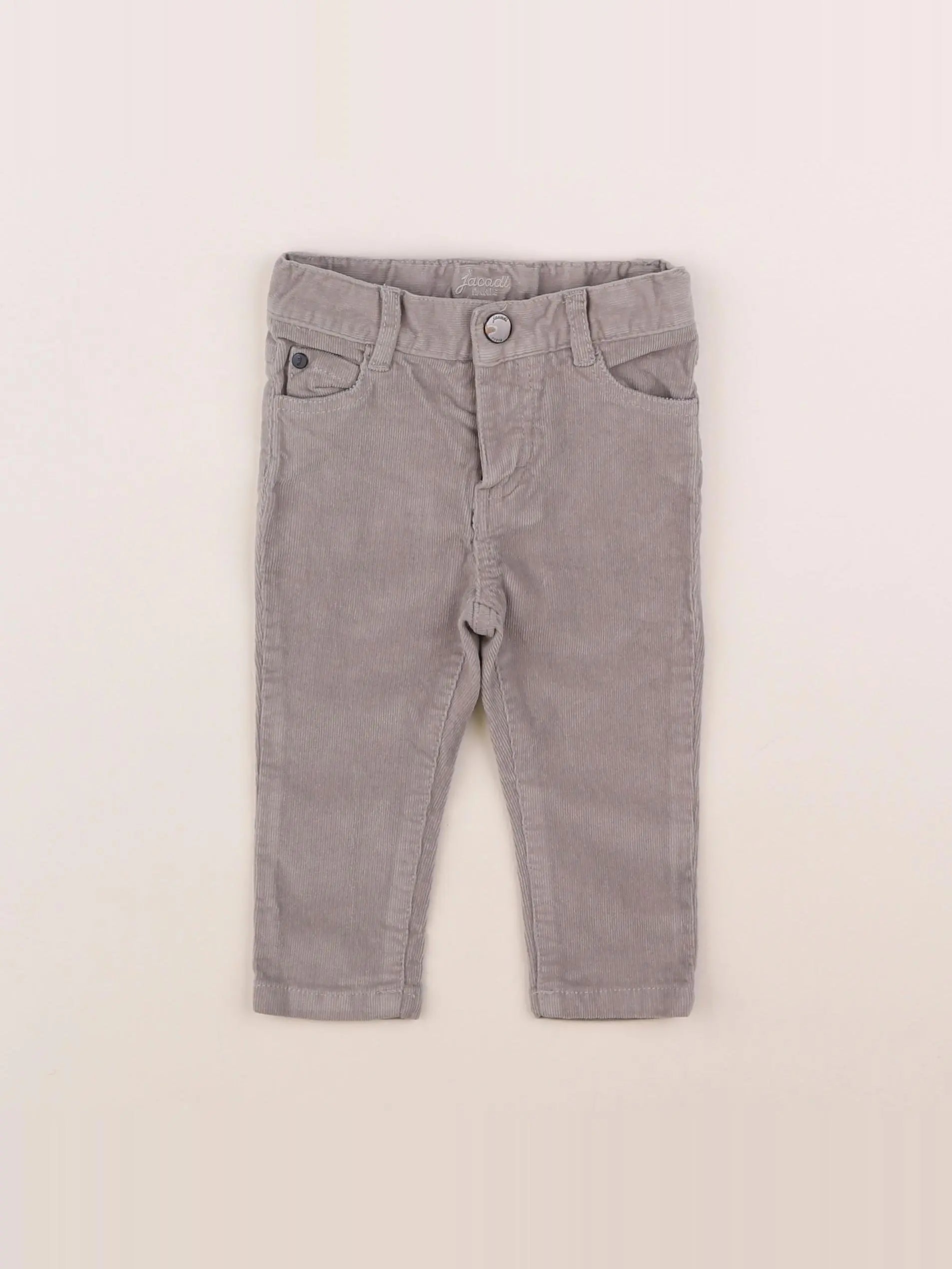Jacadi - pantalon gris - 12 mois