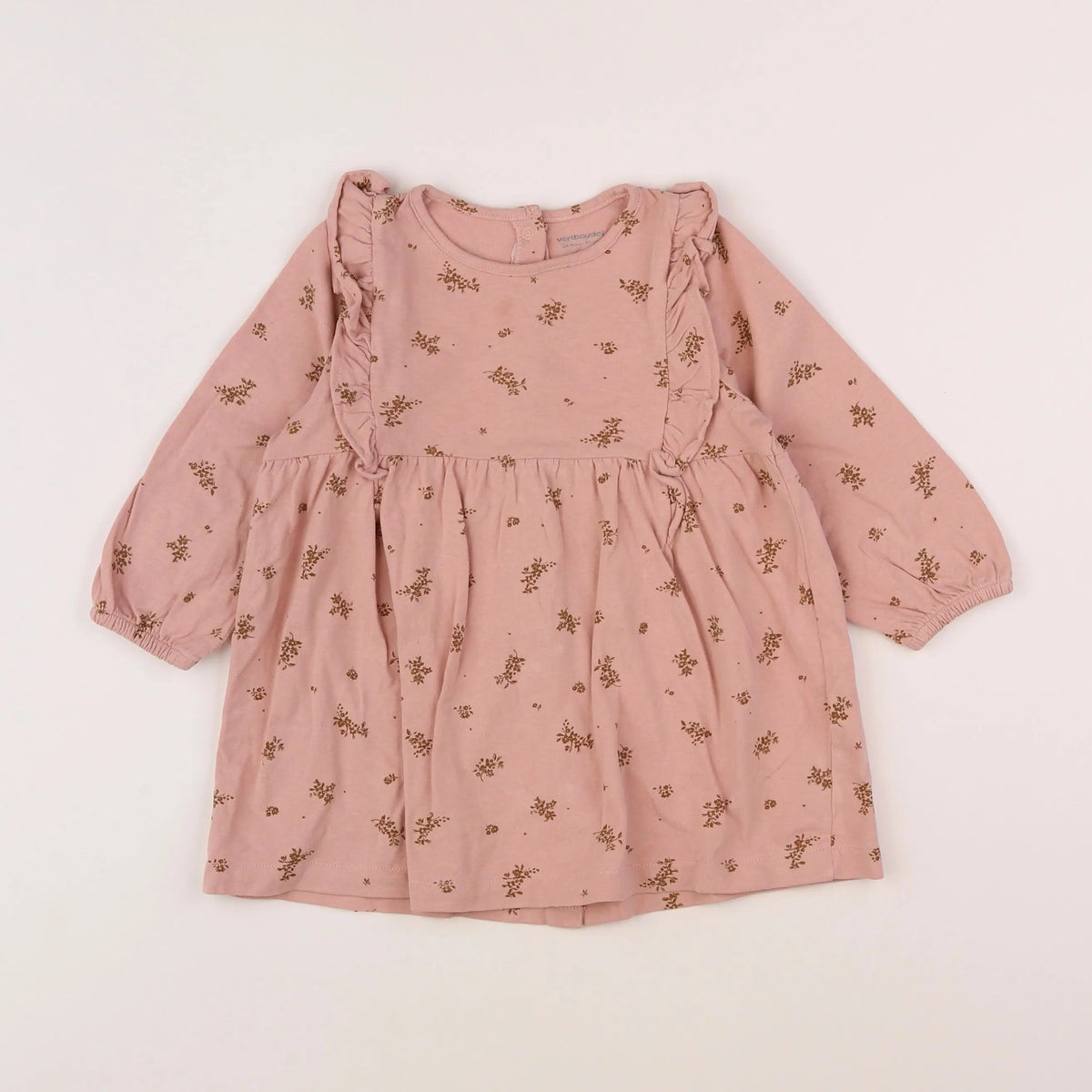 Vertbaudet - robe rose - 2 ans