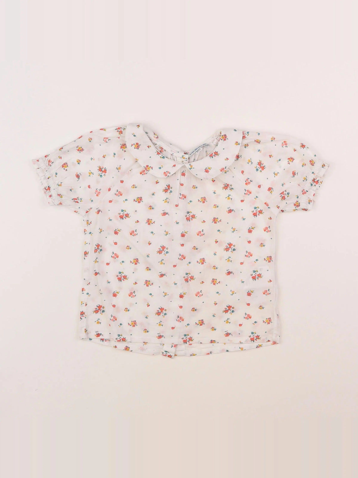 Vertbaudet - blouse blanc - 2 ans