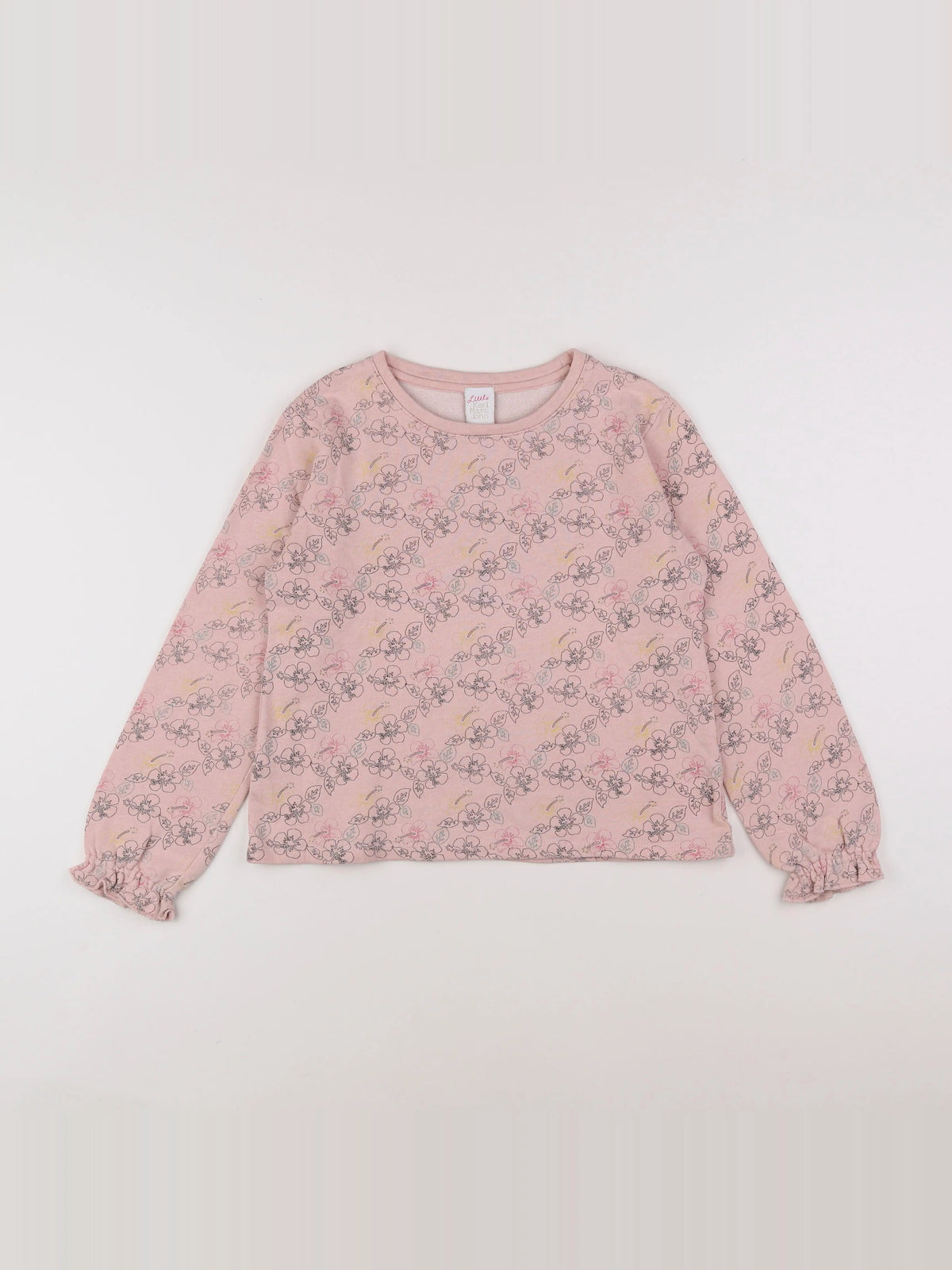 Little Karl Marc John - sweat rose - 10 ans