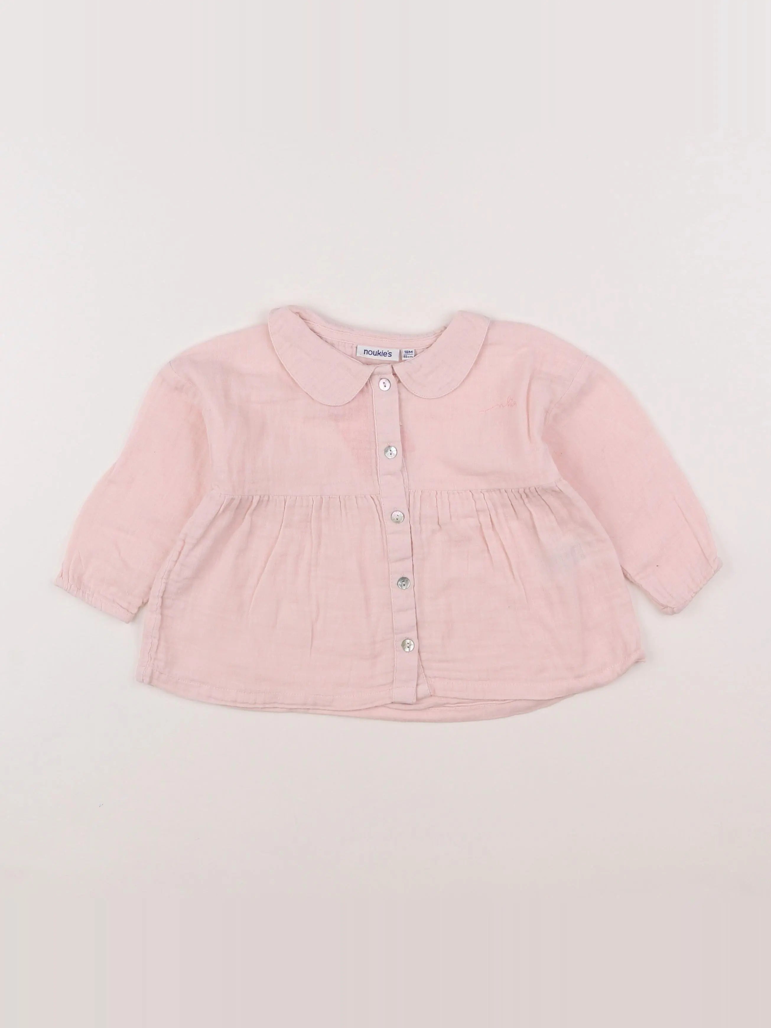 Noukie's - blouse rose - 18 mois